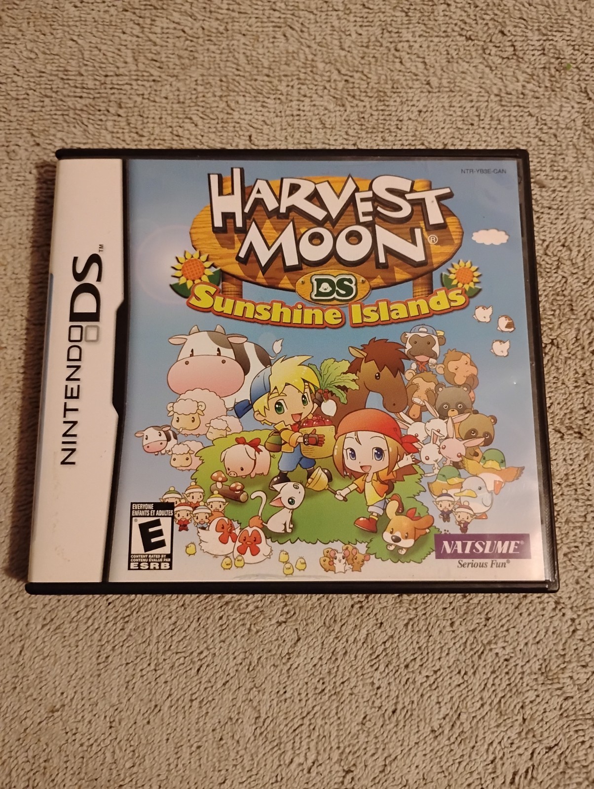 Harvest Moon DS: Sunshine Islands (Nintendo DS, 2009) Complete W/ Reg Card CIB