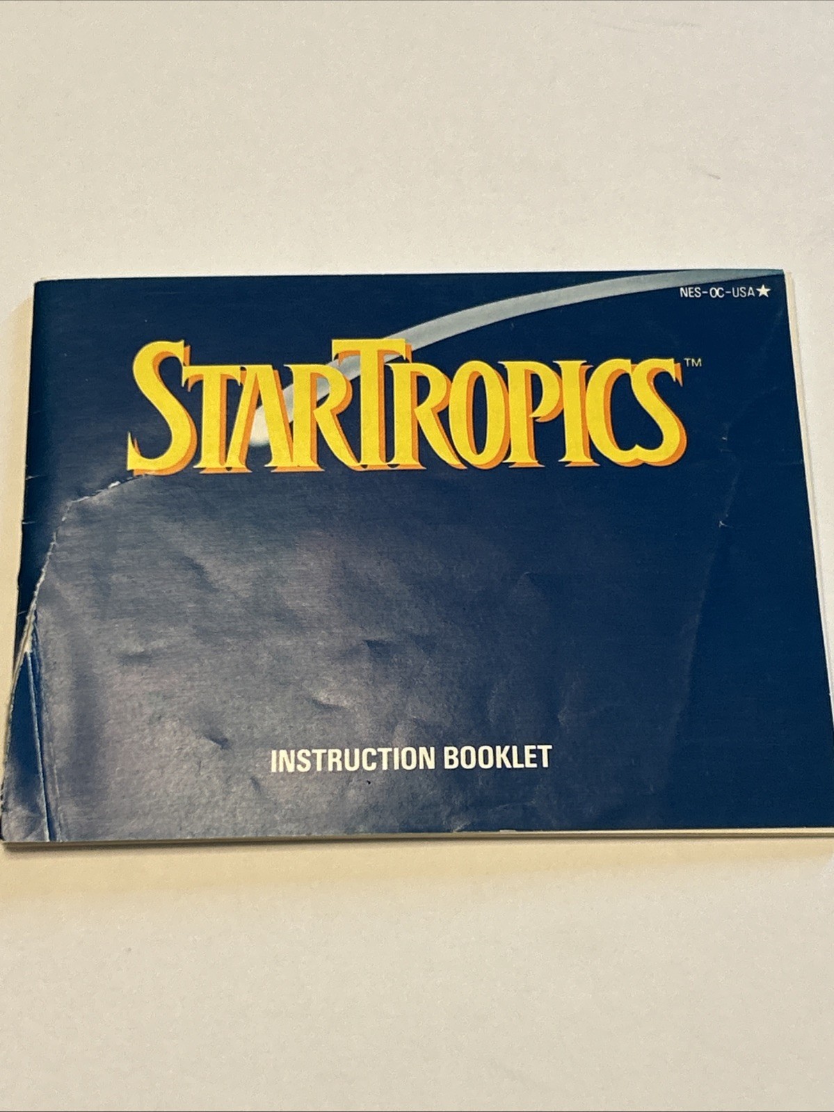 StarTropics – Nintendo NES (1990) – Complete in Box (CIB) W/ Box Manual Letter