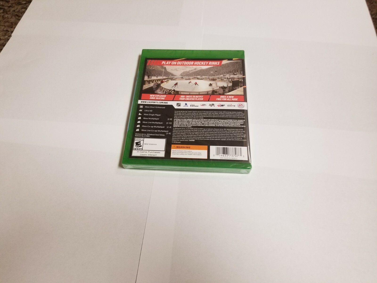 NHL 19 (Microsoft Xbox One, 2018) new
