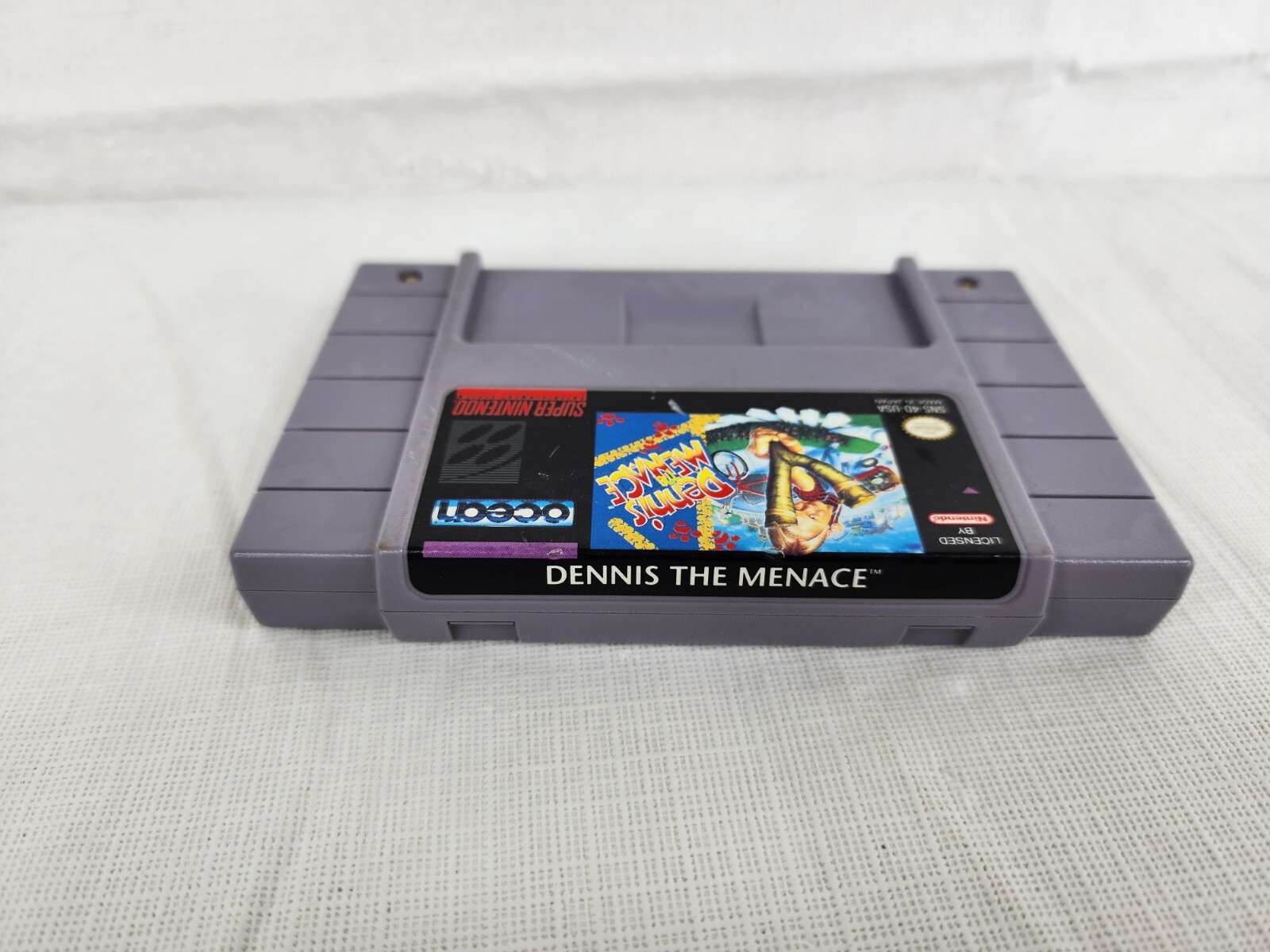 Dennis The Menace (Super Nintendo Entertainment System SNES) Tested