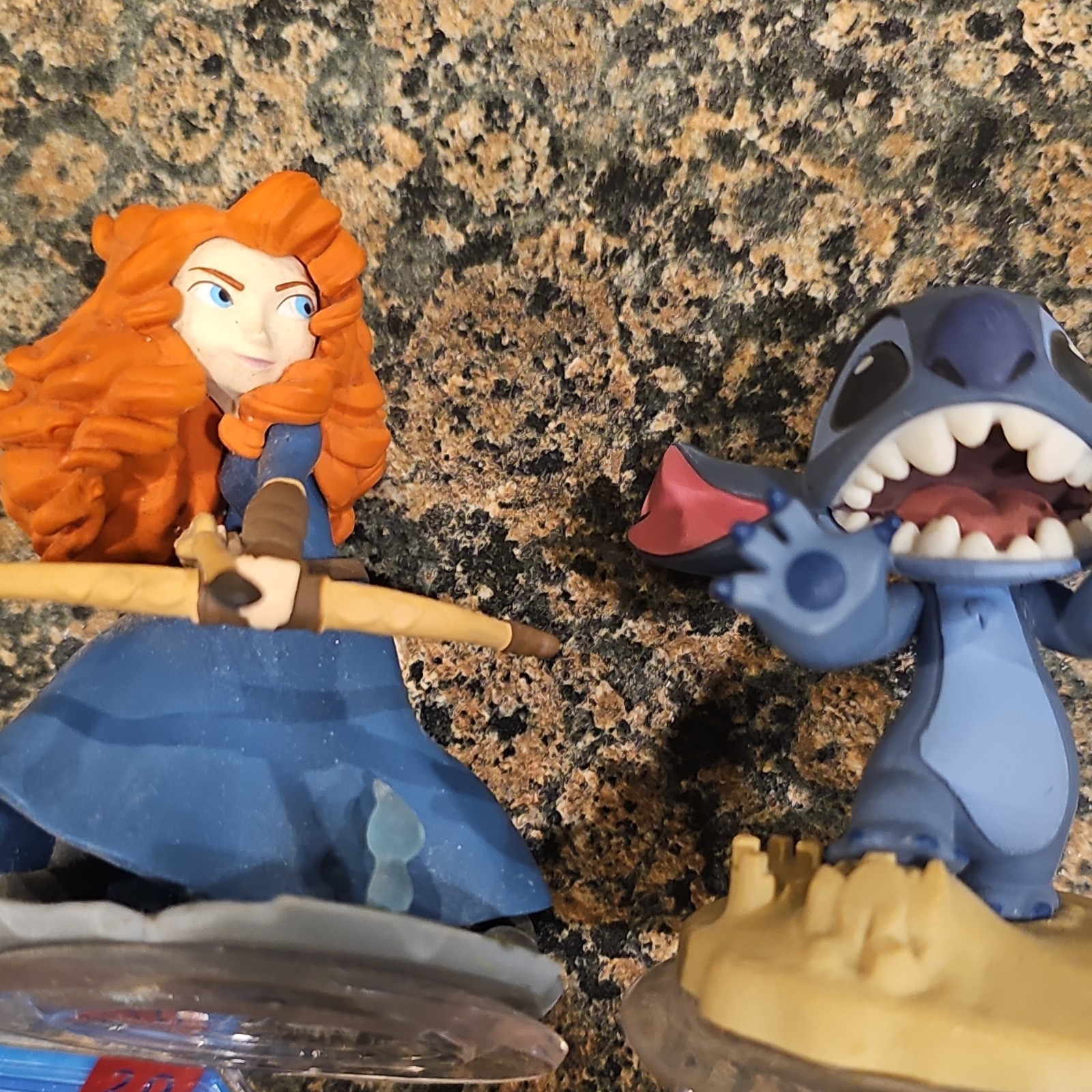 Disney Infinity 2.0 Character Figure Pack Merida & Stitch for Video Game