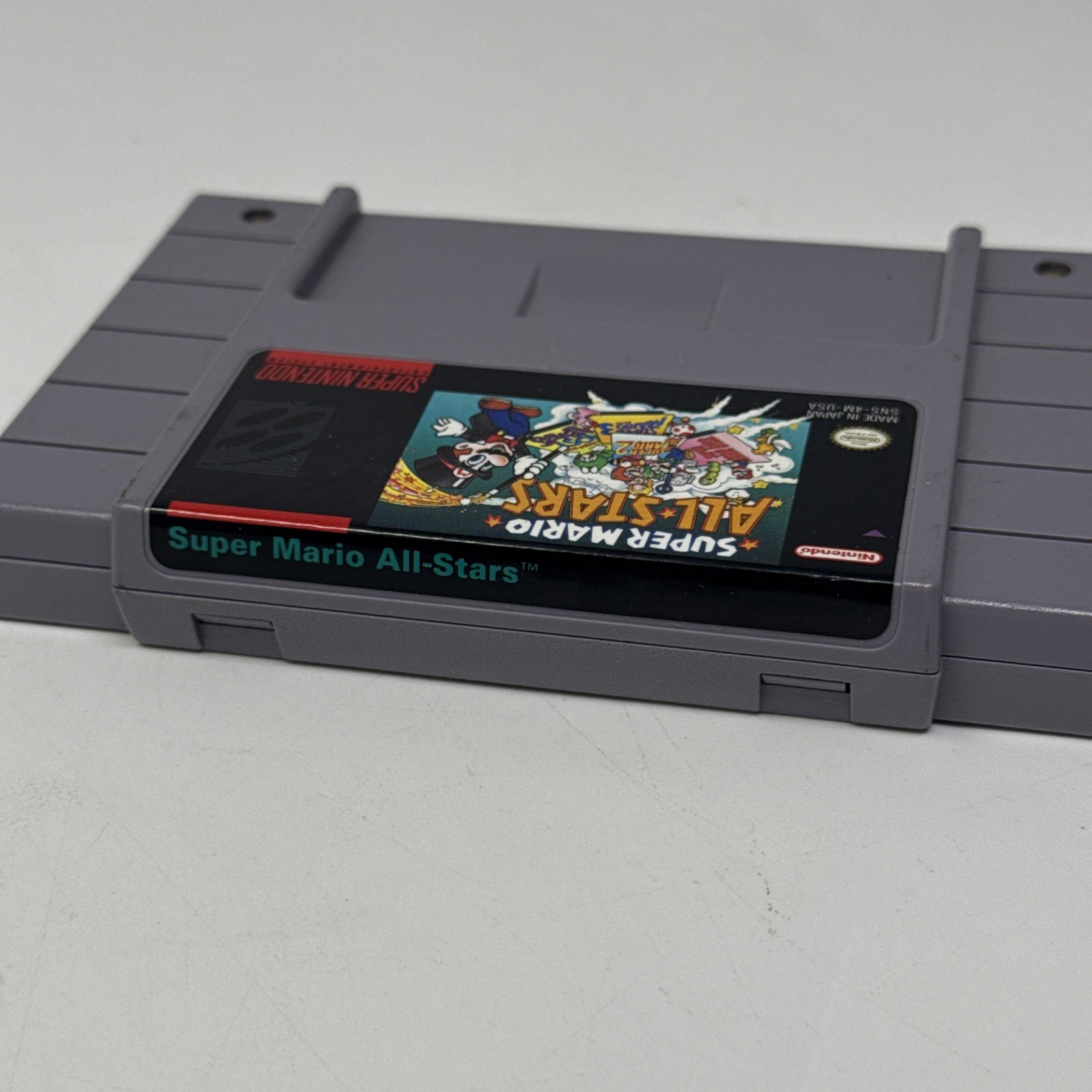 Super Mario All-Stars Video Game Cartridge for Nintendo SNES-Tested