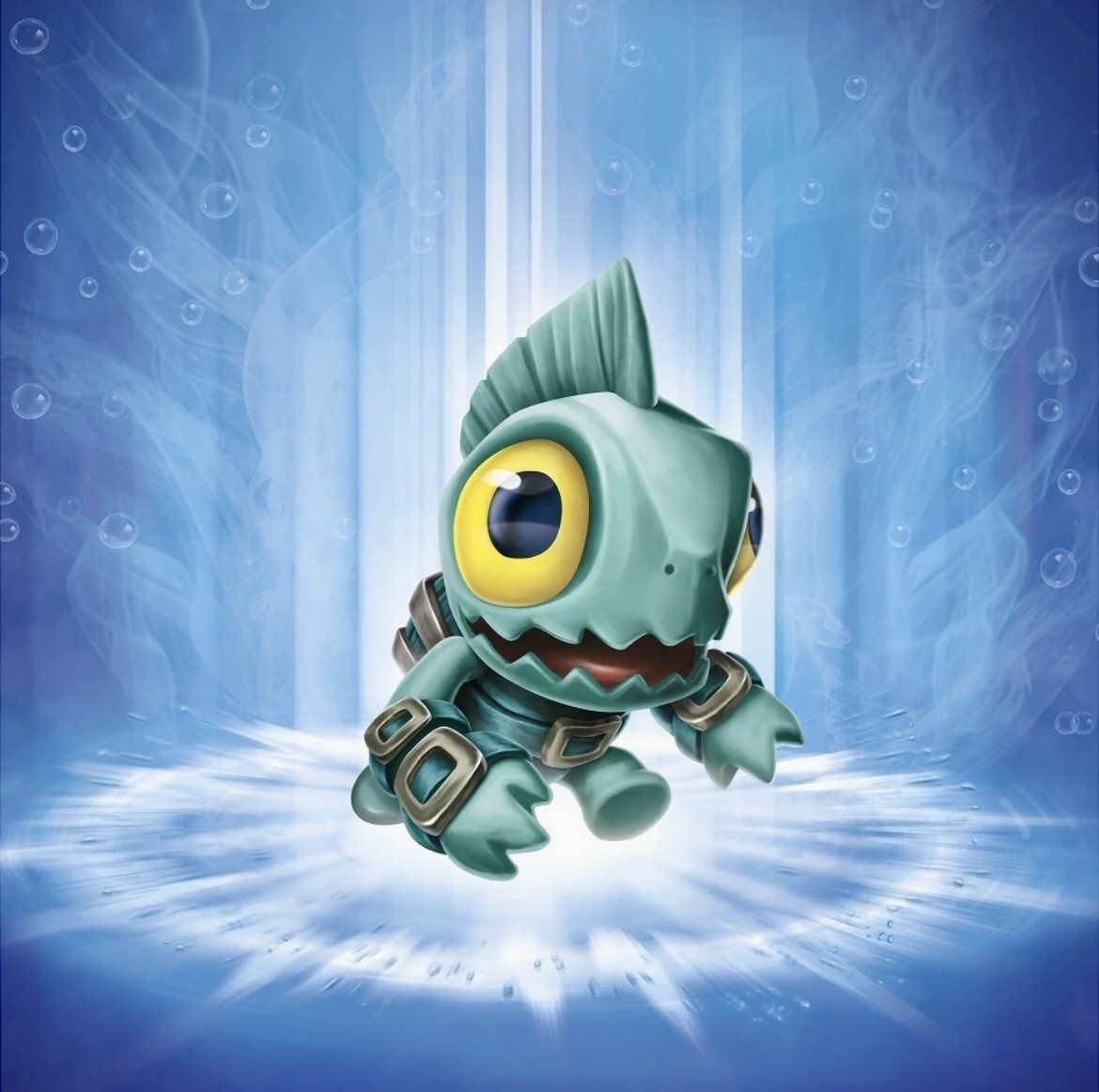 Skylanders – Trap Team – Buddy Pk – Tidal Wave Gill Grunt/Gill Runt 💦 BNIFSP