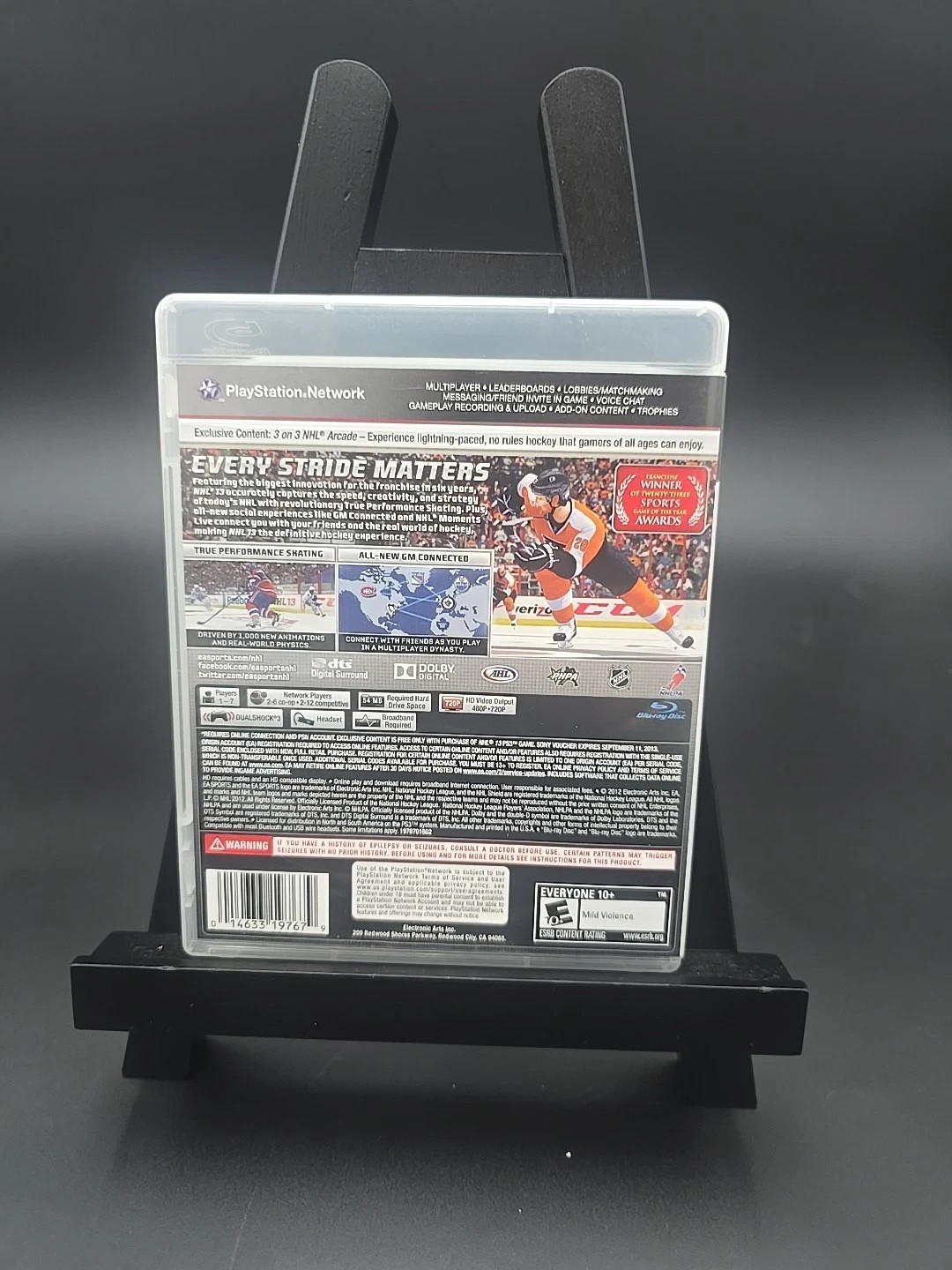 NHL 13 HOCKEY 2013 PS3 SONY PLAYSTATION 3 VIDEO GAME COMPLETE IN BOX