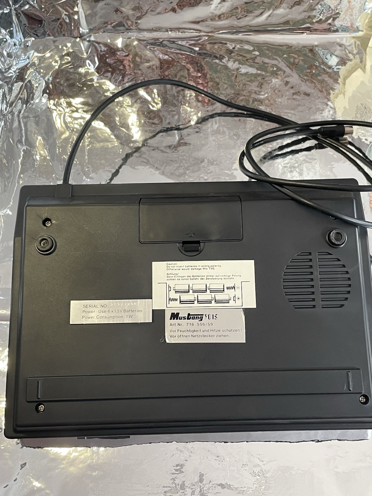 Mustang 9015 Original Packaging CIB Sanwa 2 Modules Original Packaging CIB Retro Pong Console Excellent Condition 70s