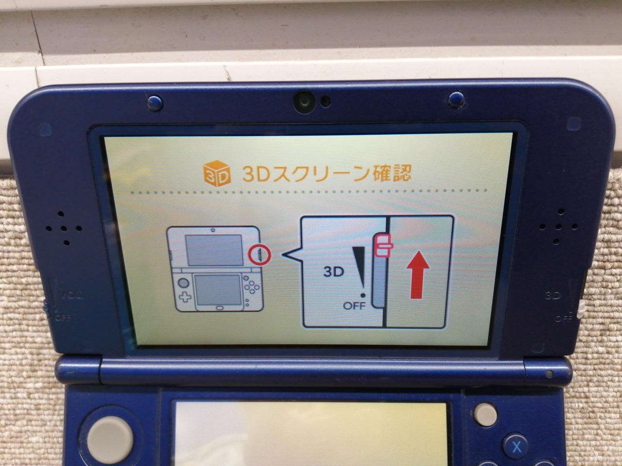 New Nintendo 3DS XL LL Metallic Blue Console Charger Tested Working Japan