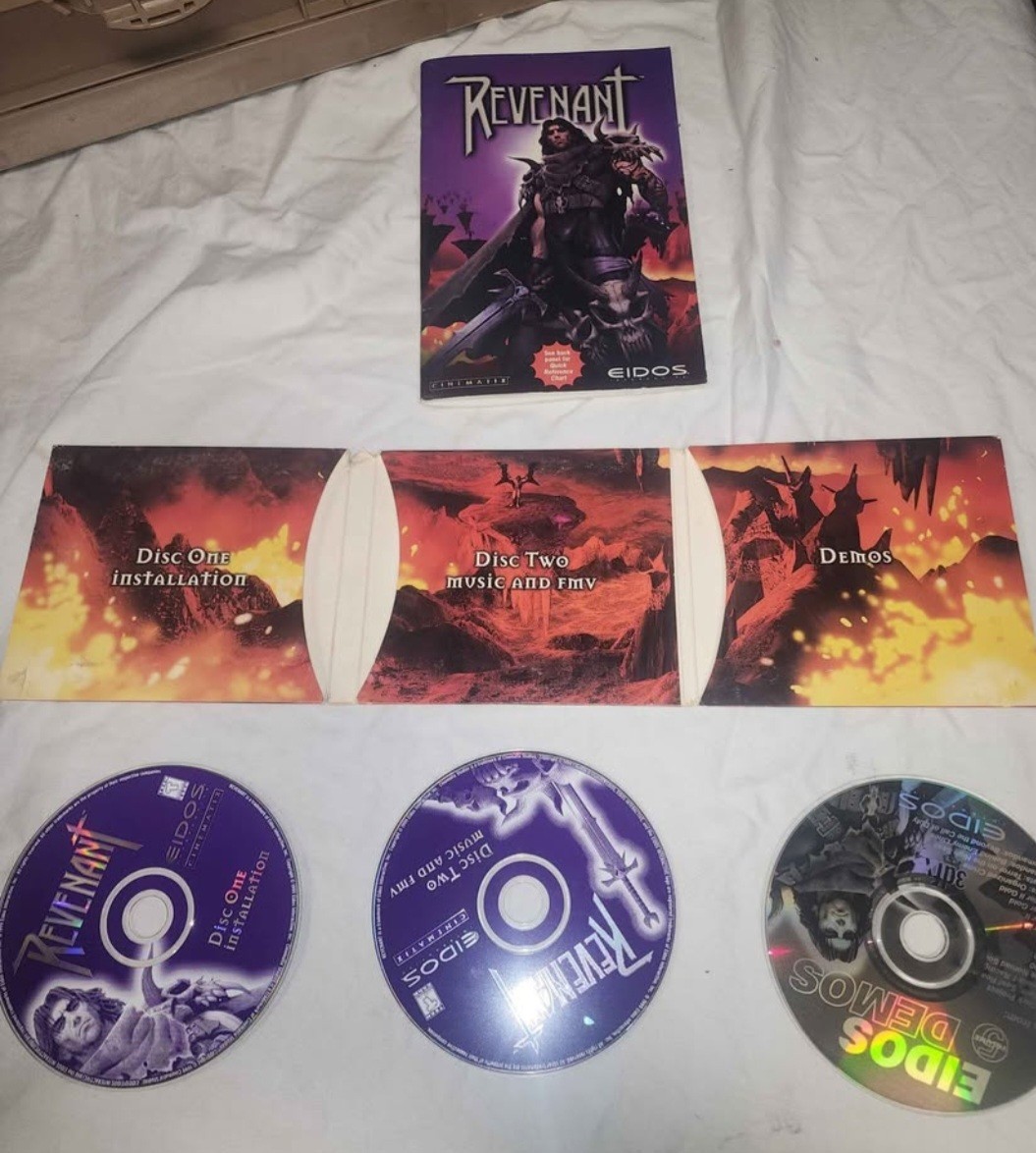 Eidos Interactive Revenant PC Role Playing Game, Manual Included, T-Teen
