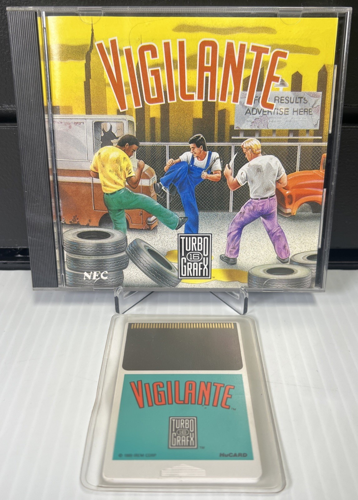 Vigilante TURBOGRAFX-16 Complete In Box