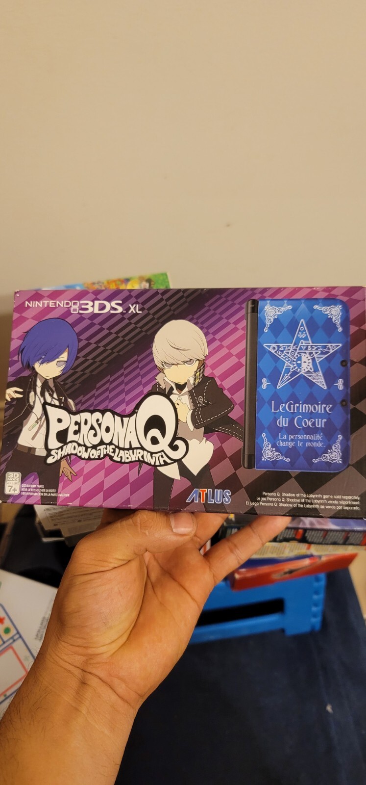 nintendo 3ds xl persona q edition