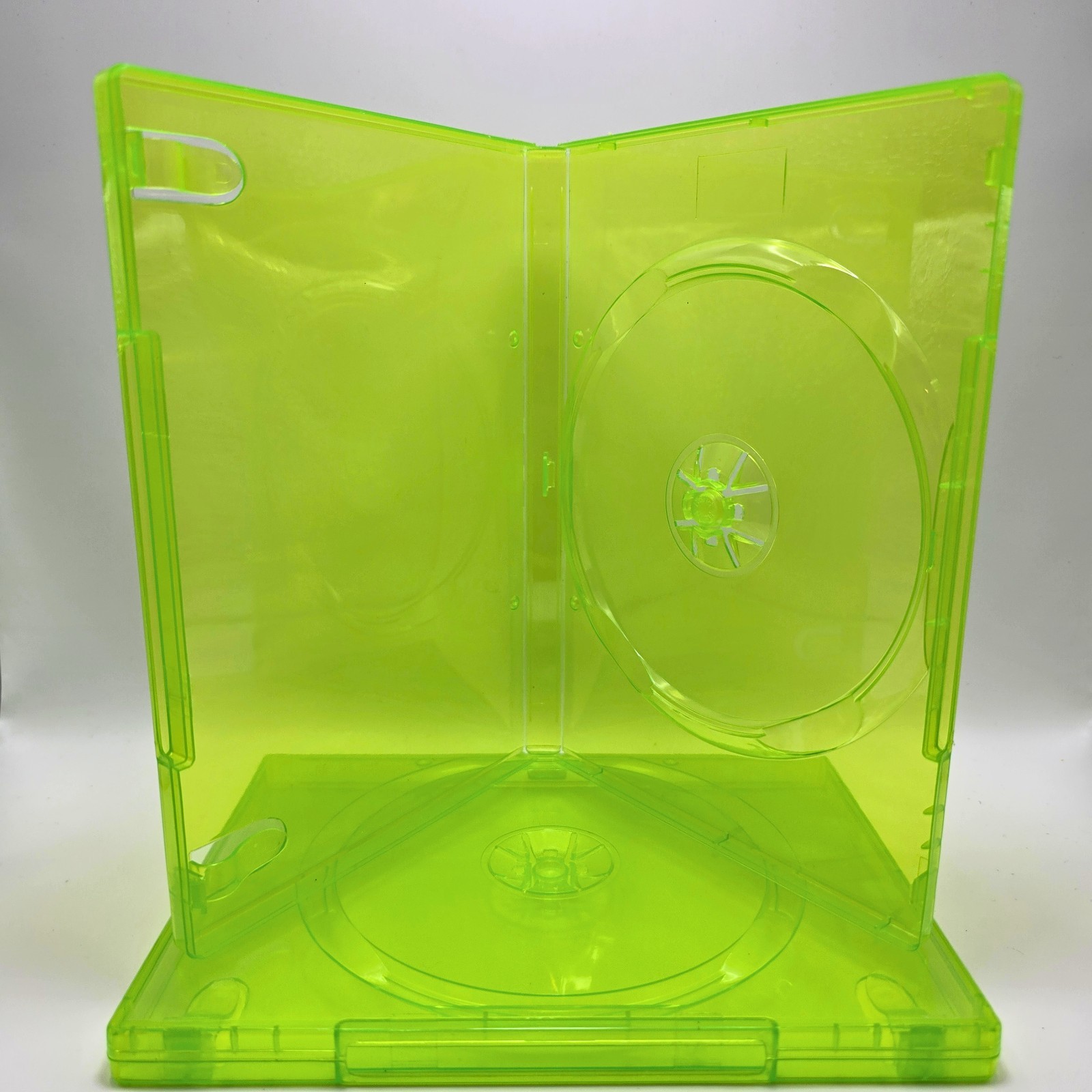 Xbox 360 Clear Green Replacement Game Cases BRAND NEW – Choose Quantity