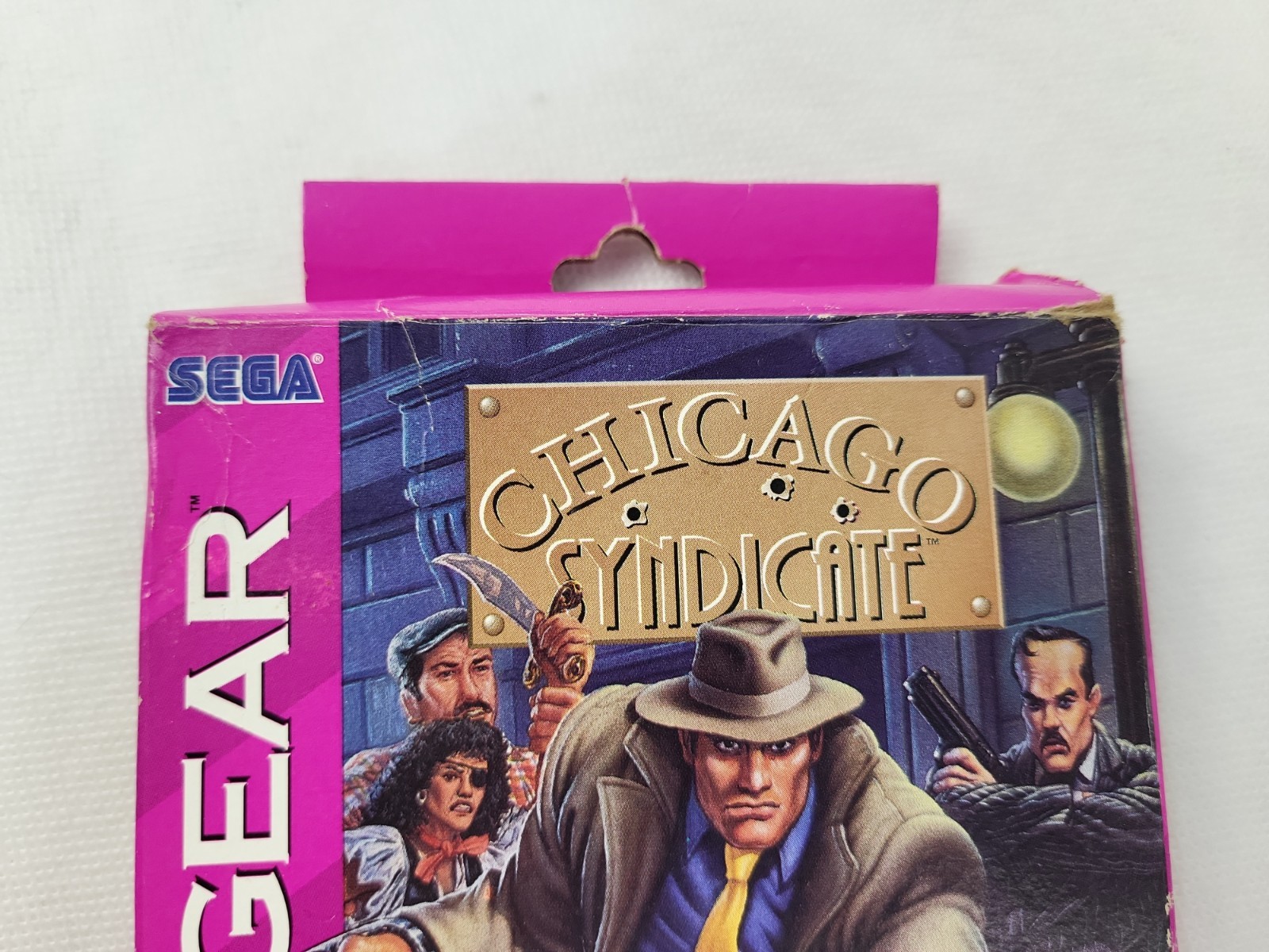 Chicago Syndicate Sega Game Gear 100% CIB W/ Manual & Inserts Read Description