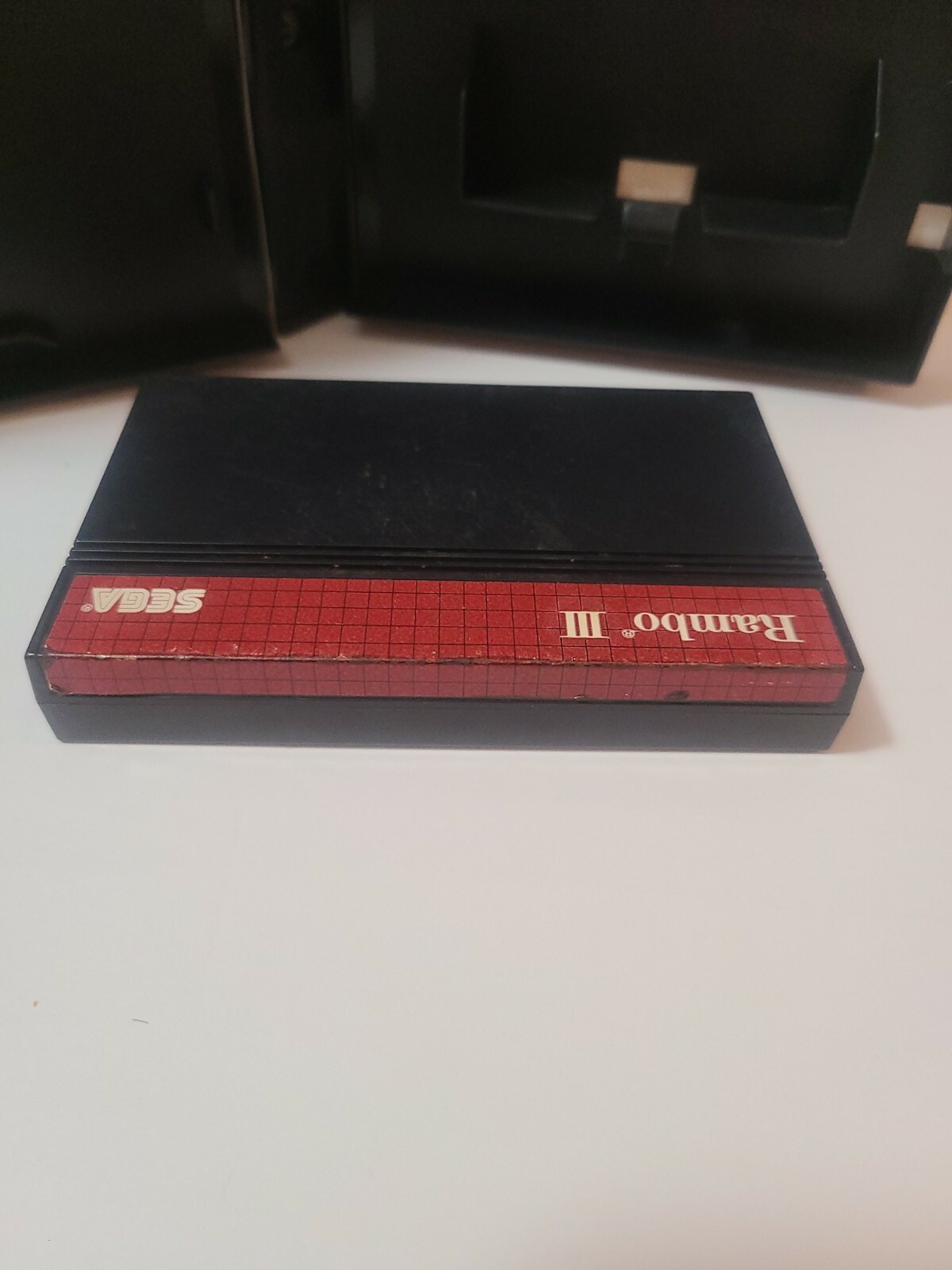Rambo III 3 (Sega Master System, 1988) SMS Tested Works Great Case & Cart Only