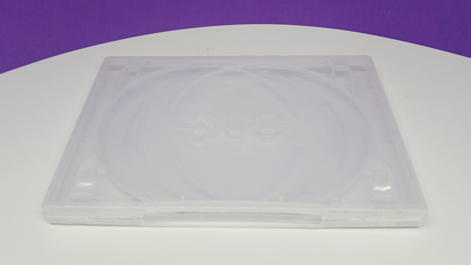 One Standard Clear 3 Disc DVD Replacement Case With Dustcover 14mm