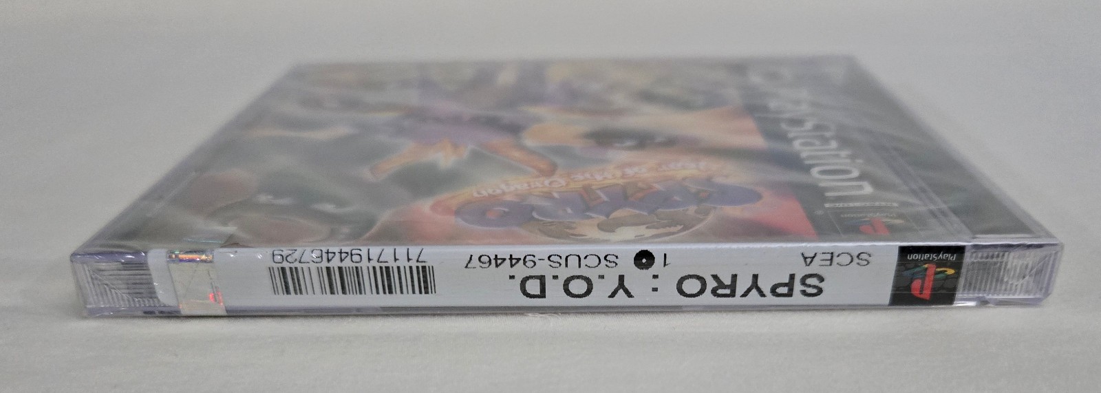 Spyro Year of the Dragon Sony PlayStation PS1 Black Label Game New / Sealed