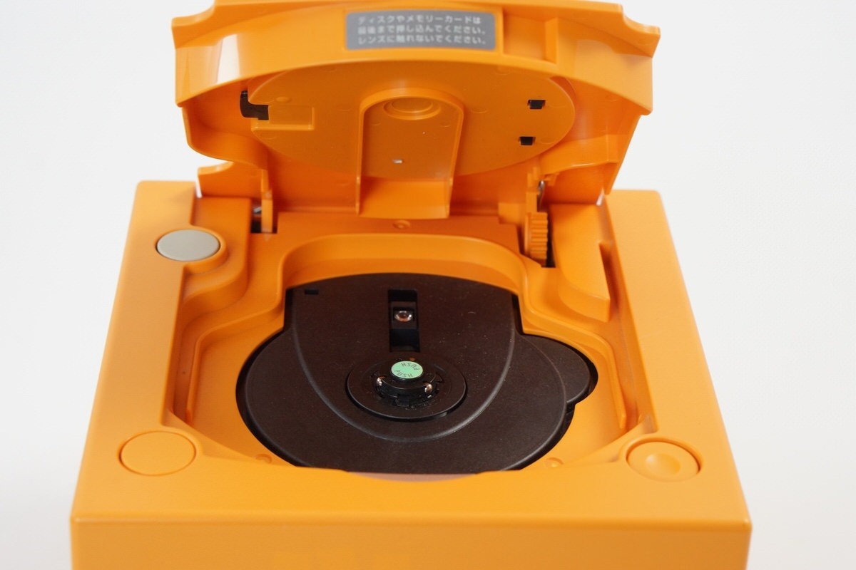 Gamecube Orange Console System Games DOL-001 JP For Japan CD FREE SHIP 10710073