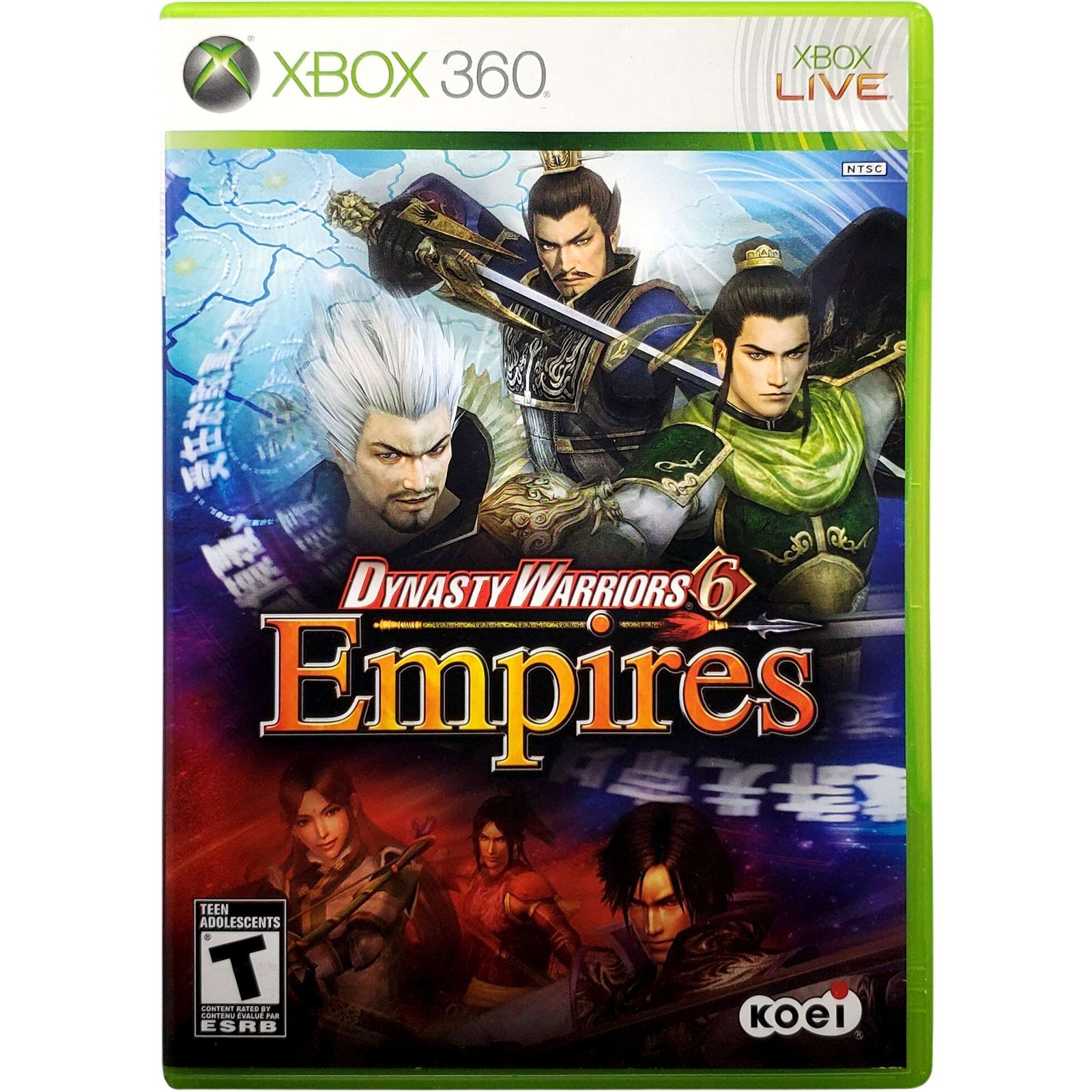 Dynasty Warriors 6 Empires – Microsoft Xbox 360 Pristine Tested Authentic