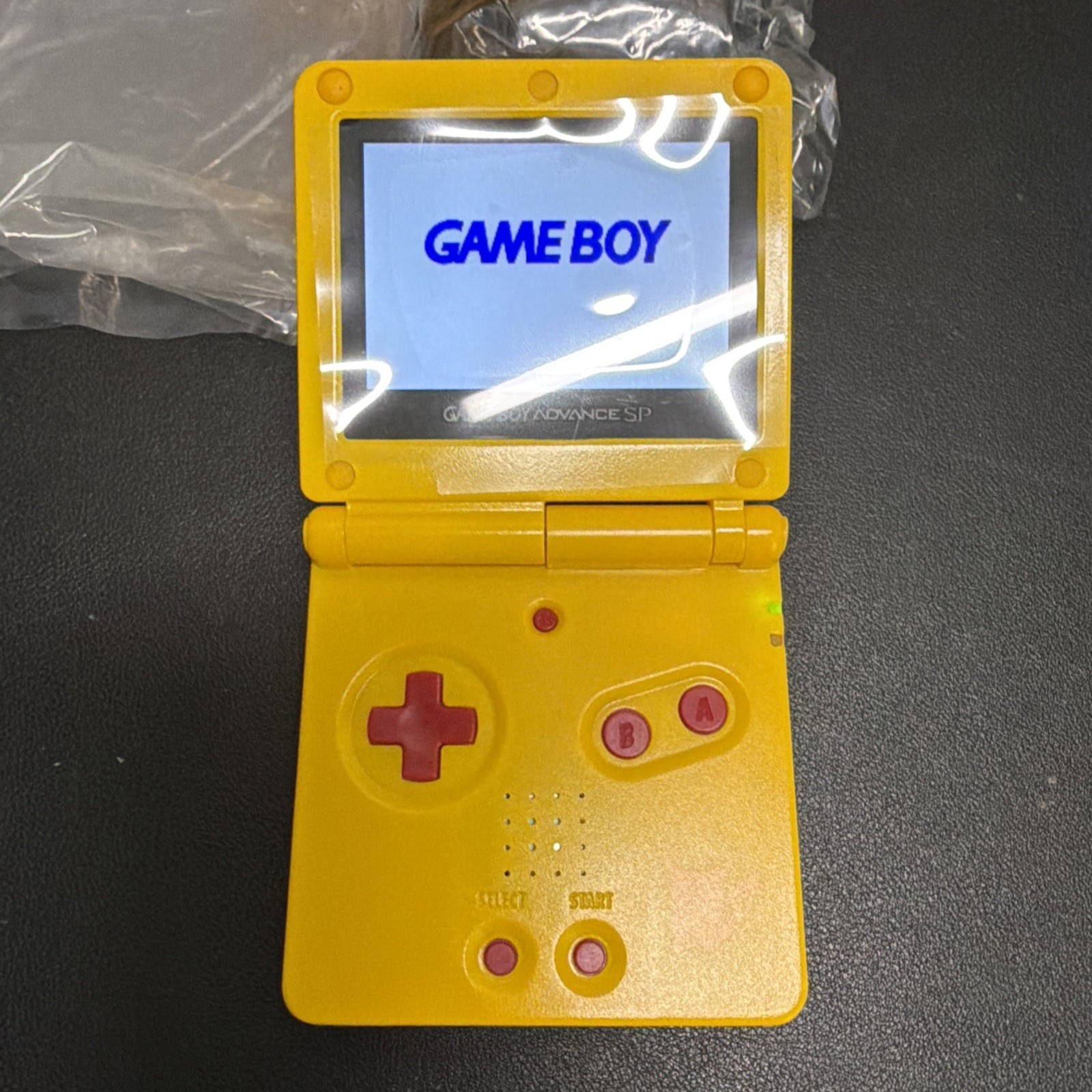 Nintendo Game Boy Advance SP Pikachu Handheld Brighter IPS Screen Yellow