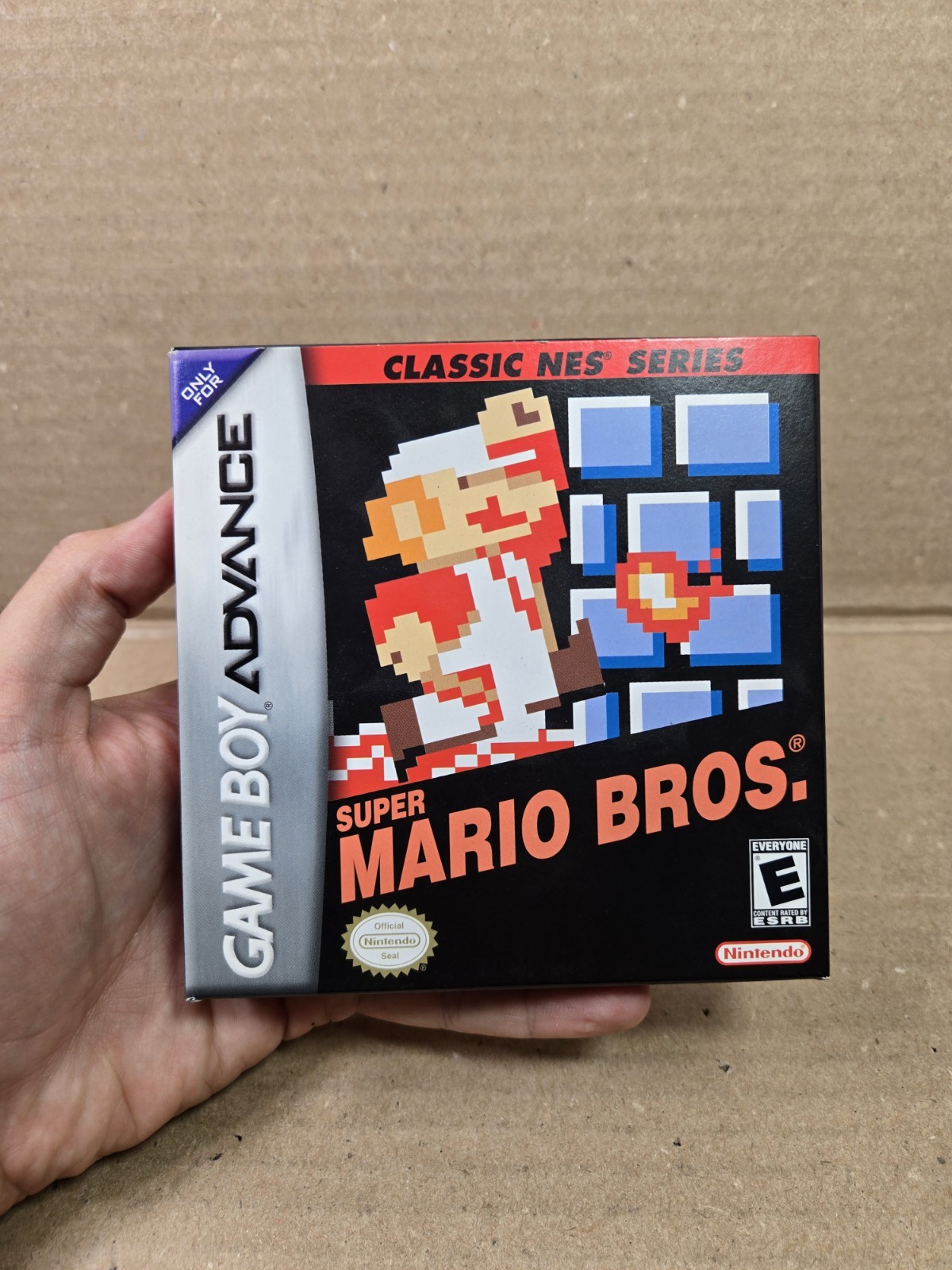 Super Mario Bros. Classic NES Series (Game Boy Advance, 2004) Complete w/Manual