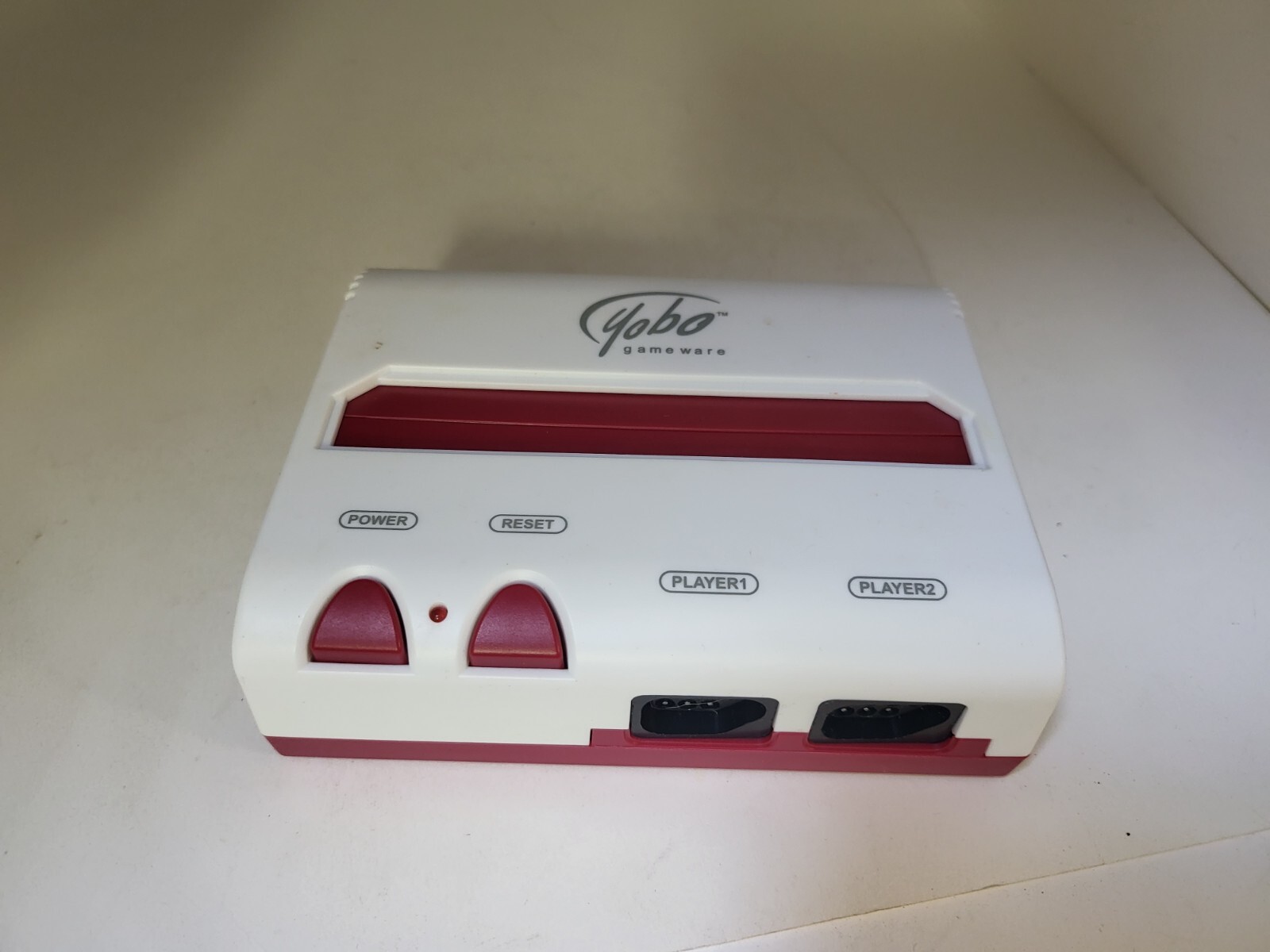 NEW REPLACEMENT RED & WHITE YOBO FC NES CONSOLE (SYSTEM ONLY INCLUDED) i36
