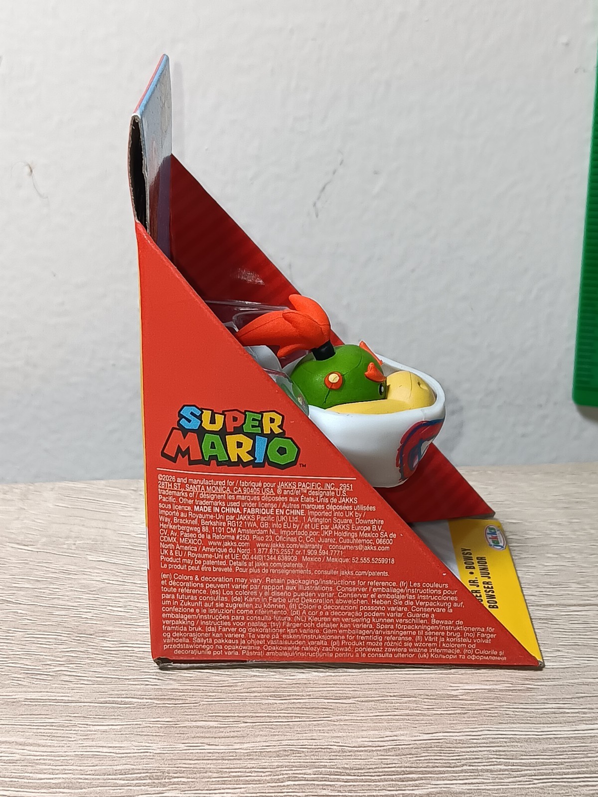 *FREE SHIP* 2.5″ BOWSER JR Super Mario Figure World of Nintendo Jakks