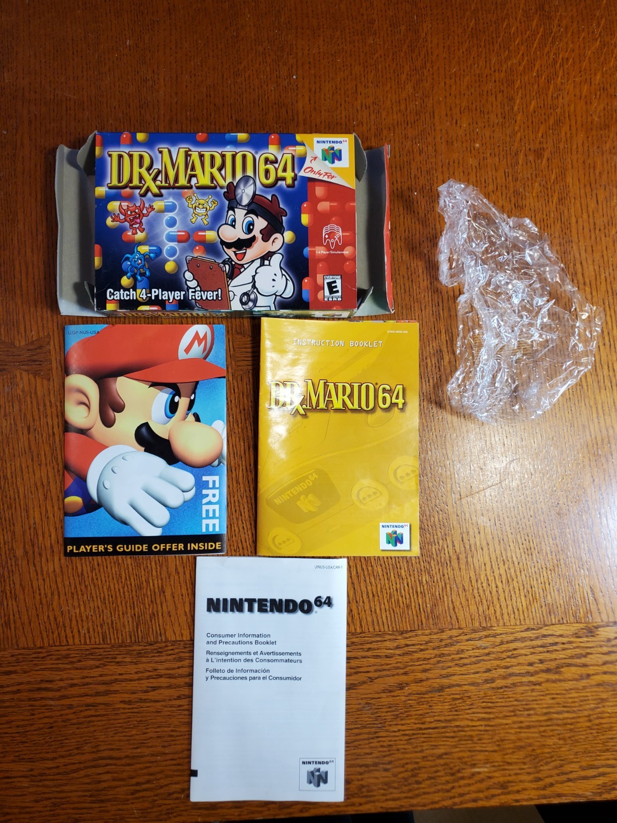 Dr. Mario 64 N64 Nintendo 64 | 2001 | Box & Manual ONLY