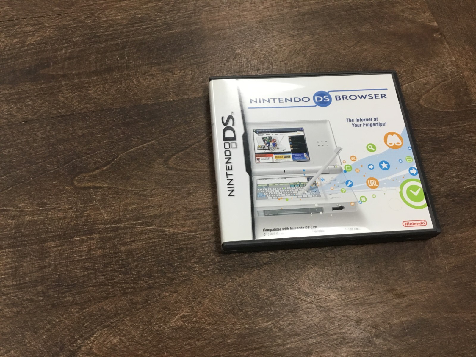 Nintendo DS Browser – Comes with Cart, Manual & Case – No Memory