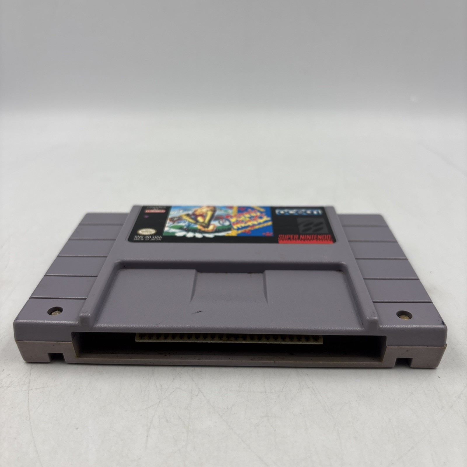 Dennis The Menace (Super Nintendo Entertainment System, 1993) Cartridge Cleaned