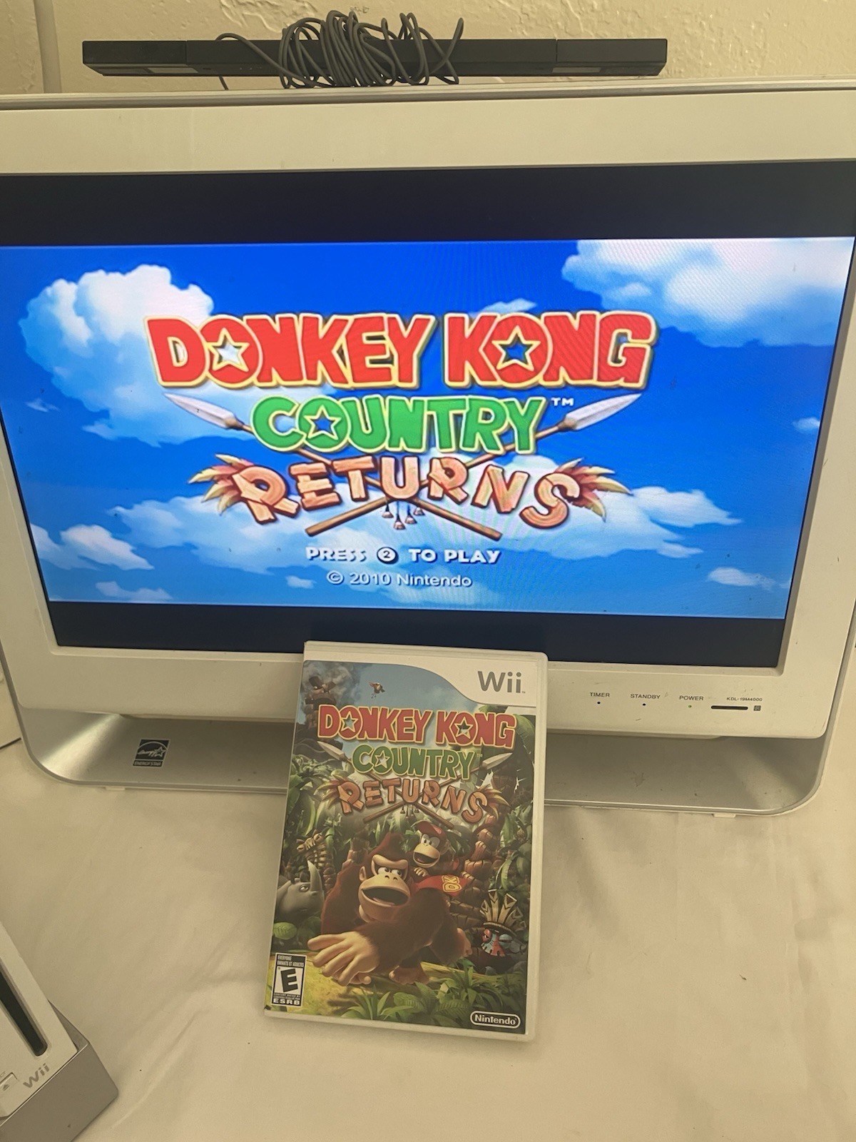 Donkey Kong Country Returns & DK Barrel Blast Nintendo Wii Tested Fast Free Ship
