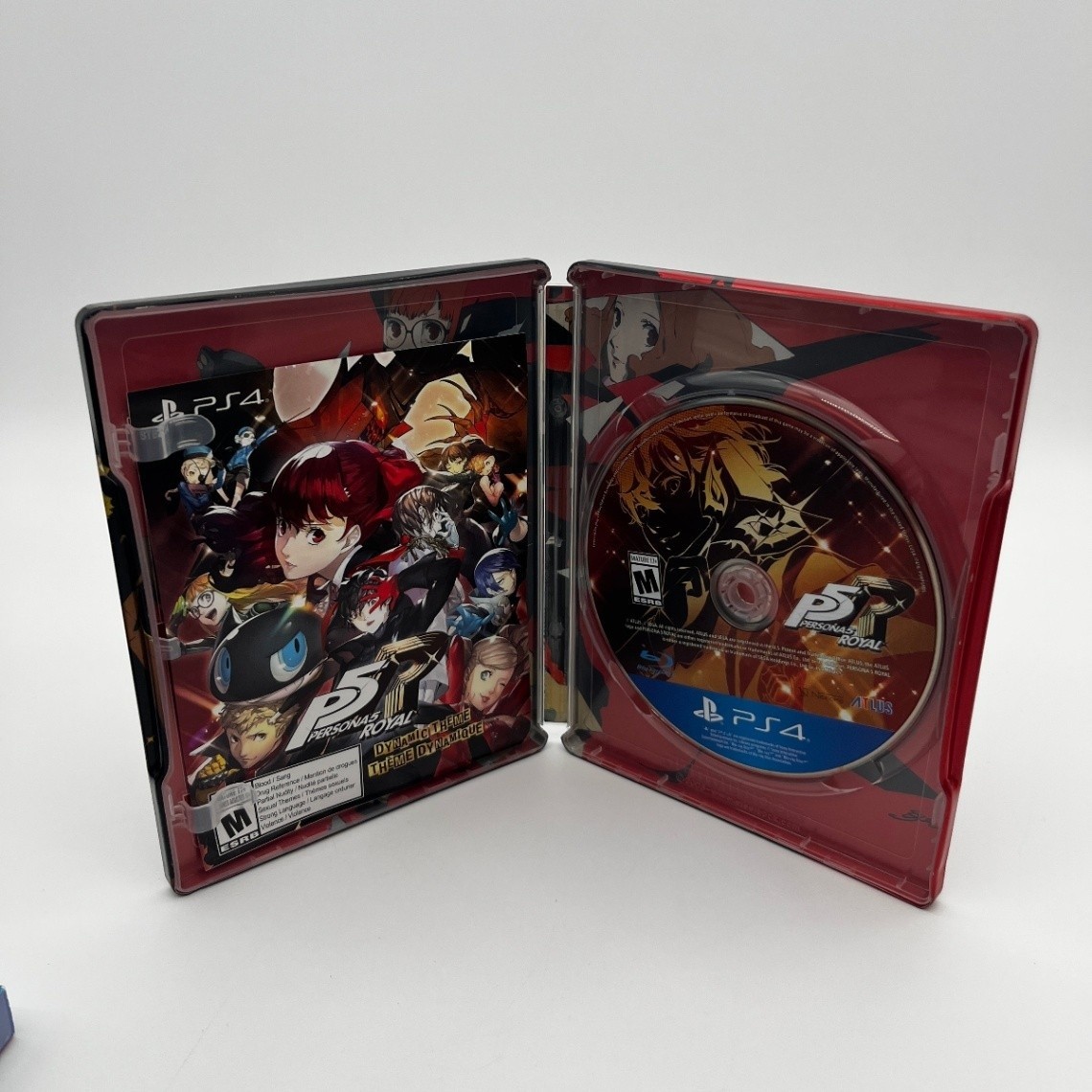 Persona 5 Royal Steelbook Launch Edition PS4 Complete CIB