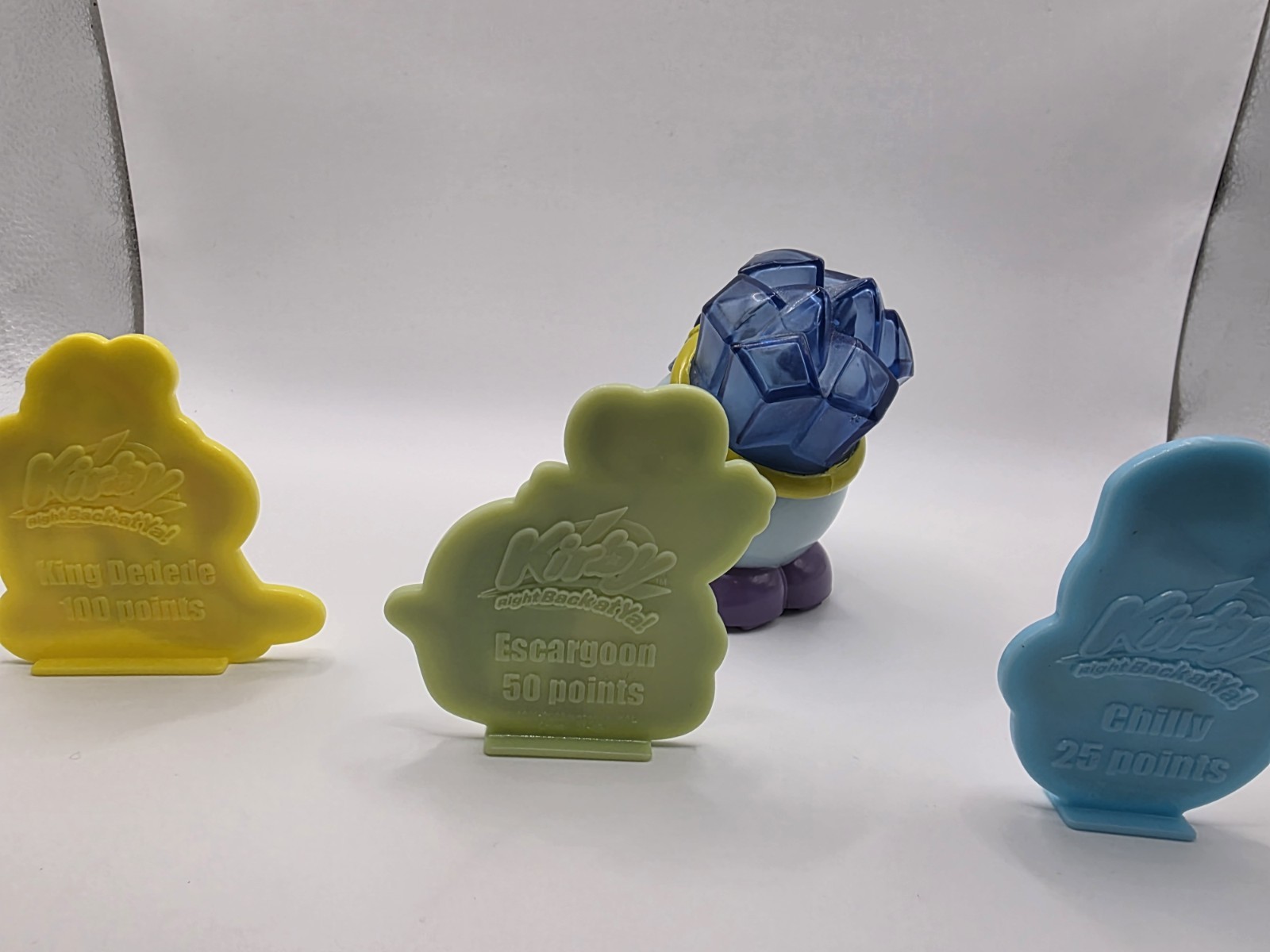Ice Kirby Knock ‘Em Down Tabletop Game Complete Dedede Targets
