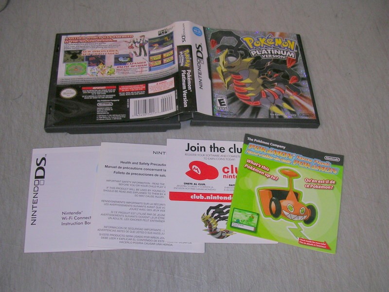 Pokemon Platinum (Nintendo DS NDS) Original Box & Inserts, No Game or Manual
