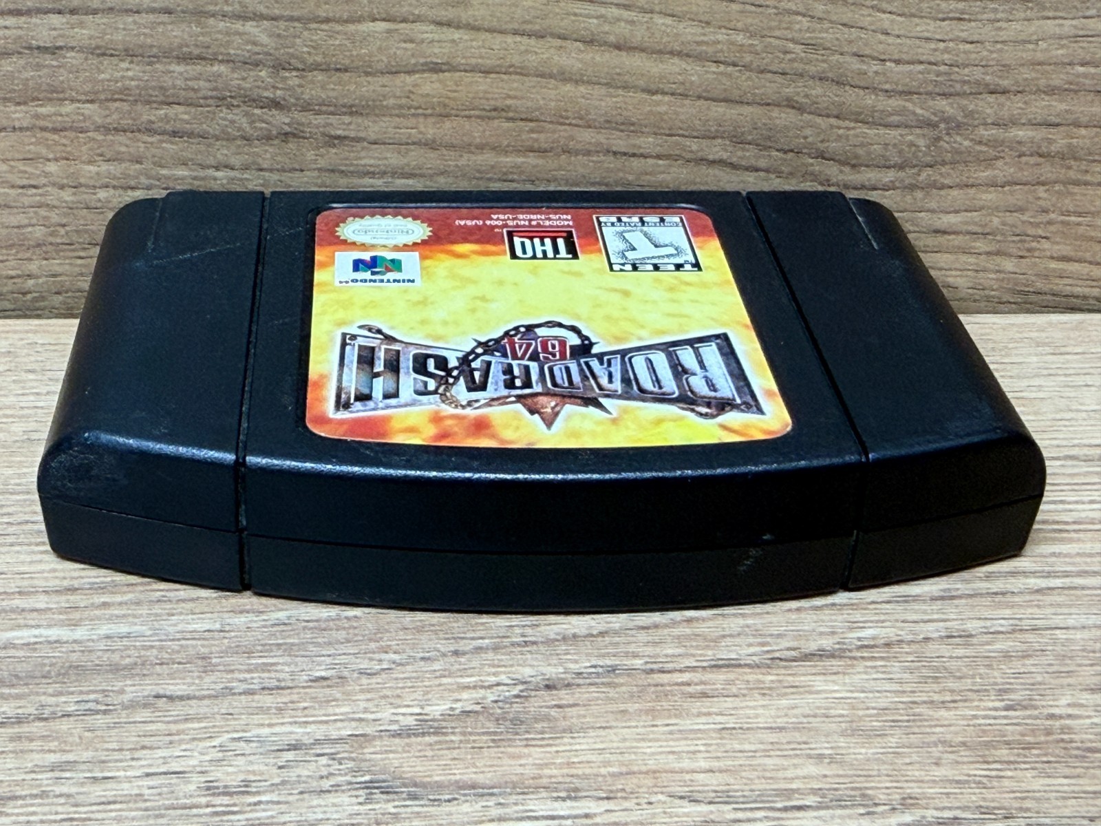 Road Rash 64 Authentic Black Game Cartridge Only Tested & Working Nintendo 64