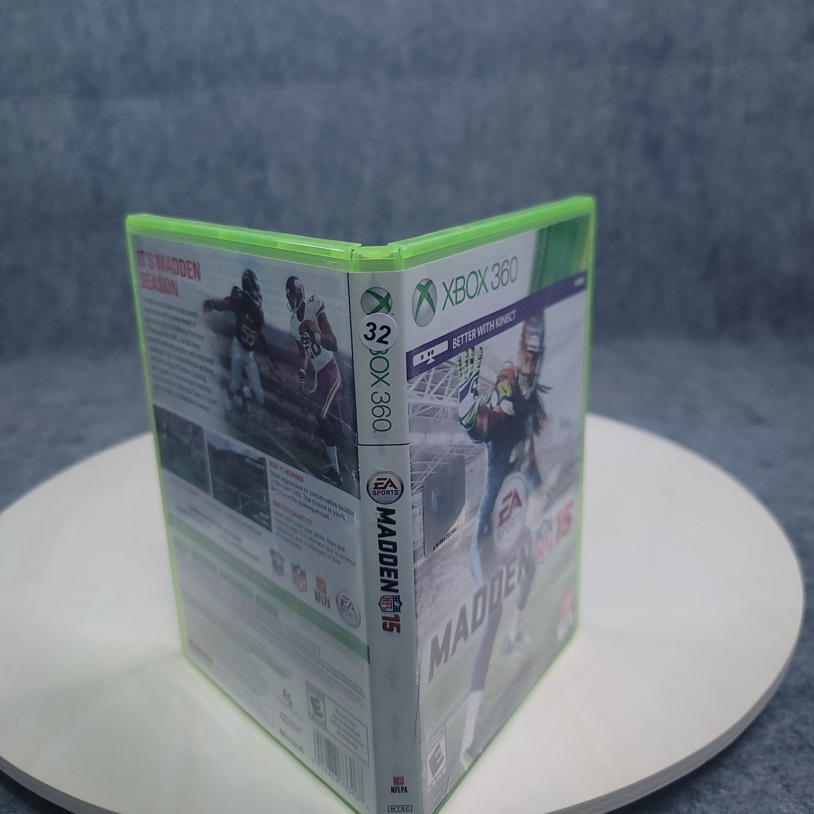 Xbox 360 Madden NFL 15 Standard Edition NTSC Better With Kinect