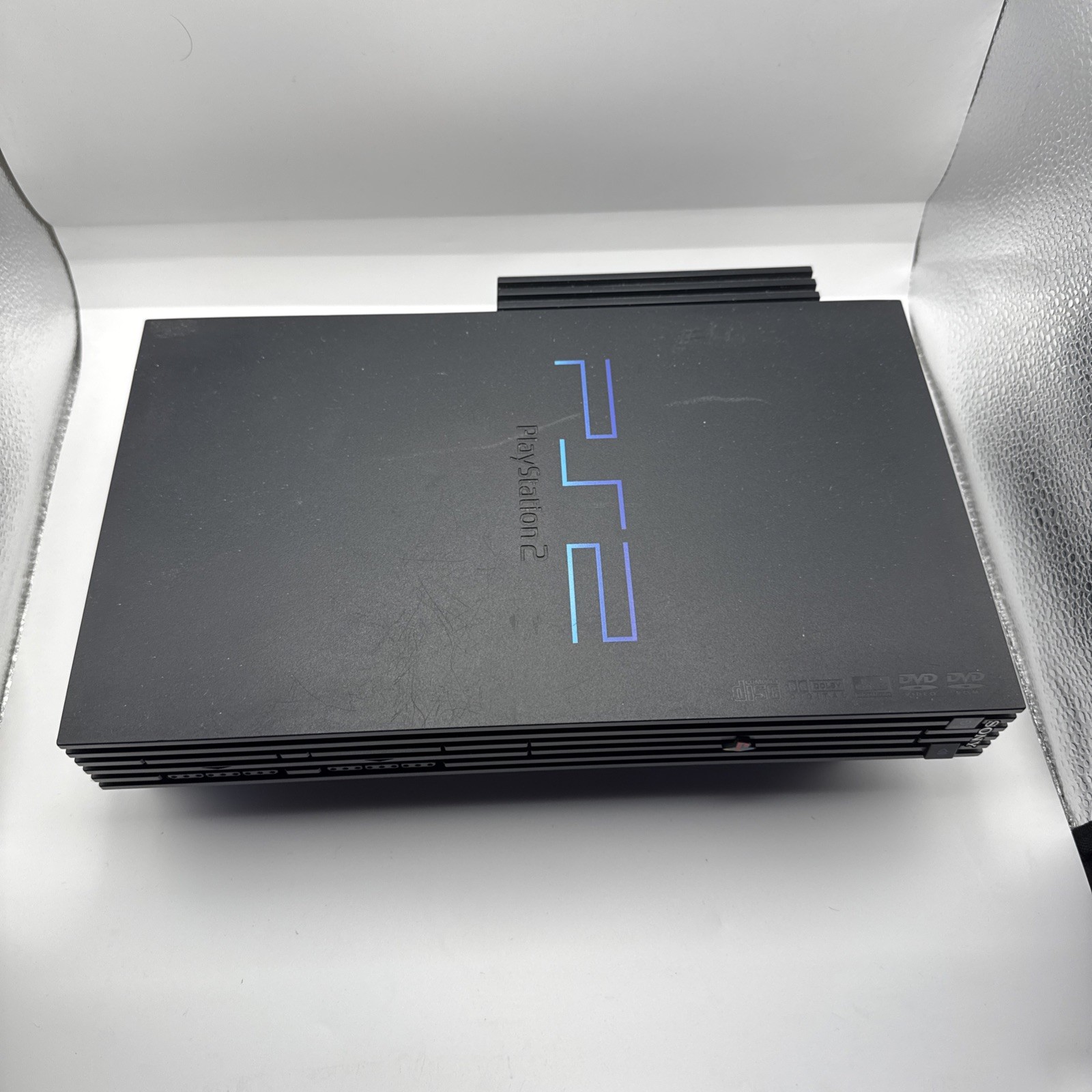 Sony PlayStation 2 Console – Black – Tested Working Great + Cables & Games