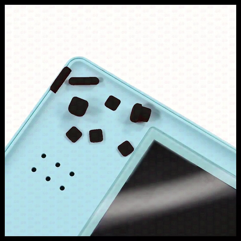Color Screw Hole Rubber Dust Cover Plug for Nintendo DS Lite NDSL DSL