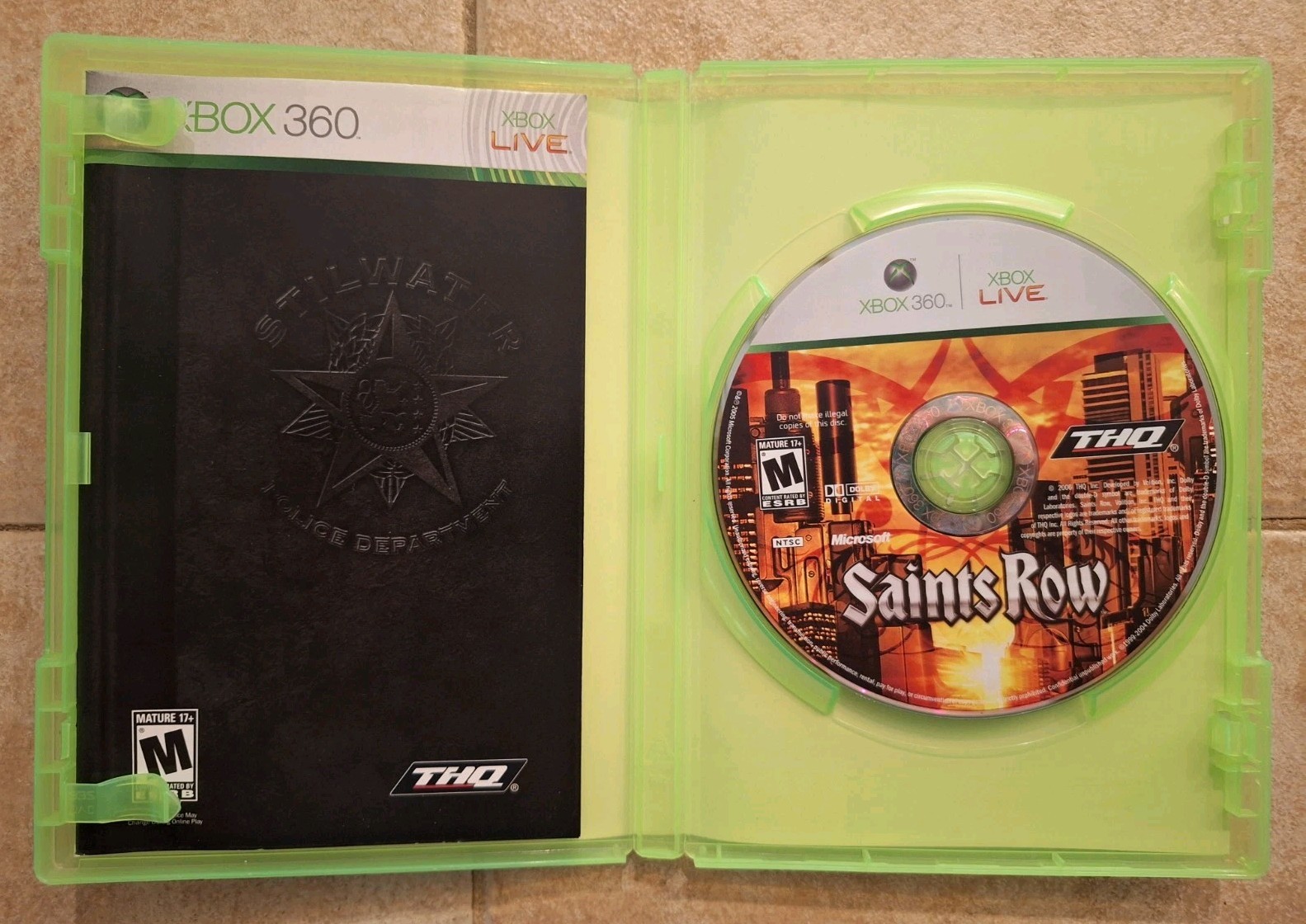 Saints Row (Xbox 360) CIB Free Shipping