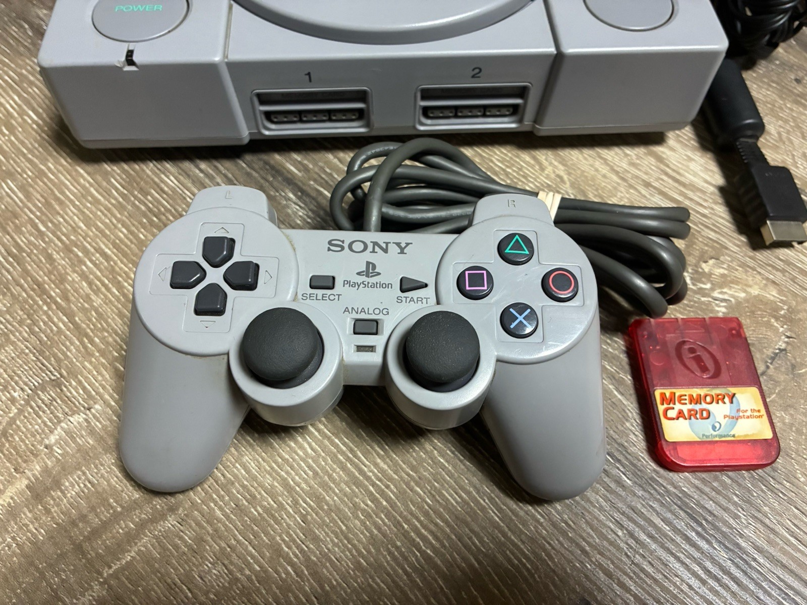 Sony PlayStation 1 Launch Edition Home Console – Gray