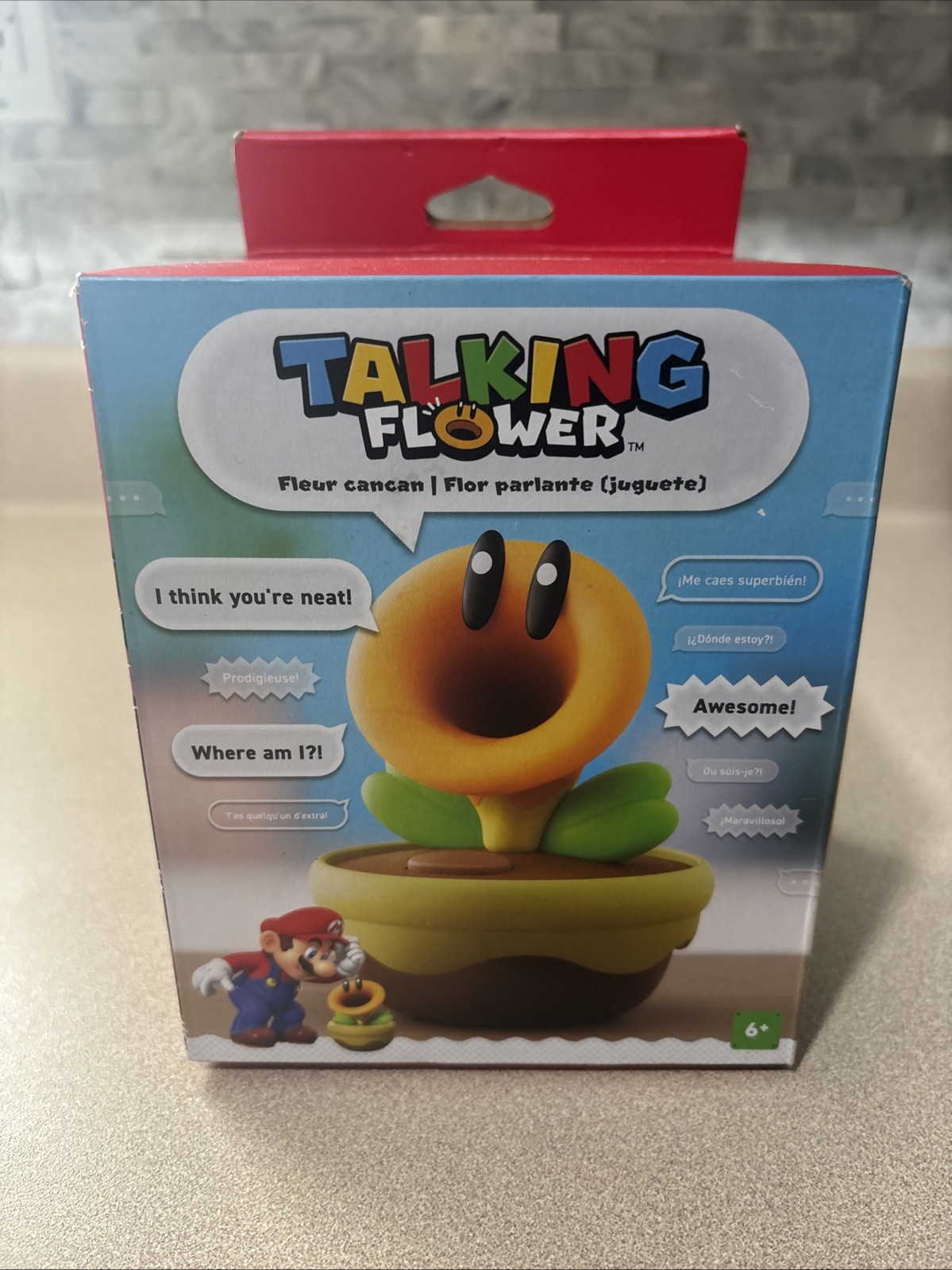 Nintendo Talking Flower – From The Super Mario Bros. Wonder Game