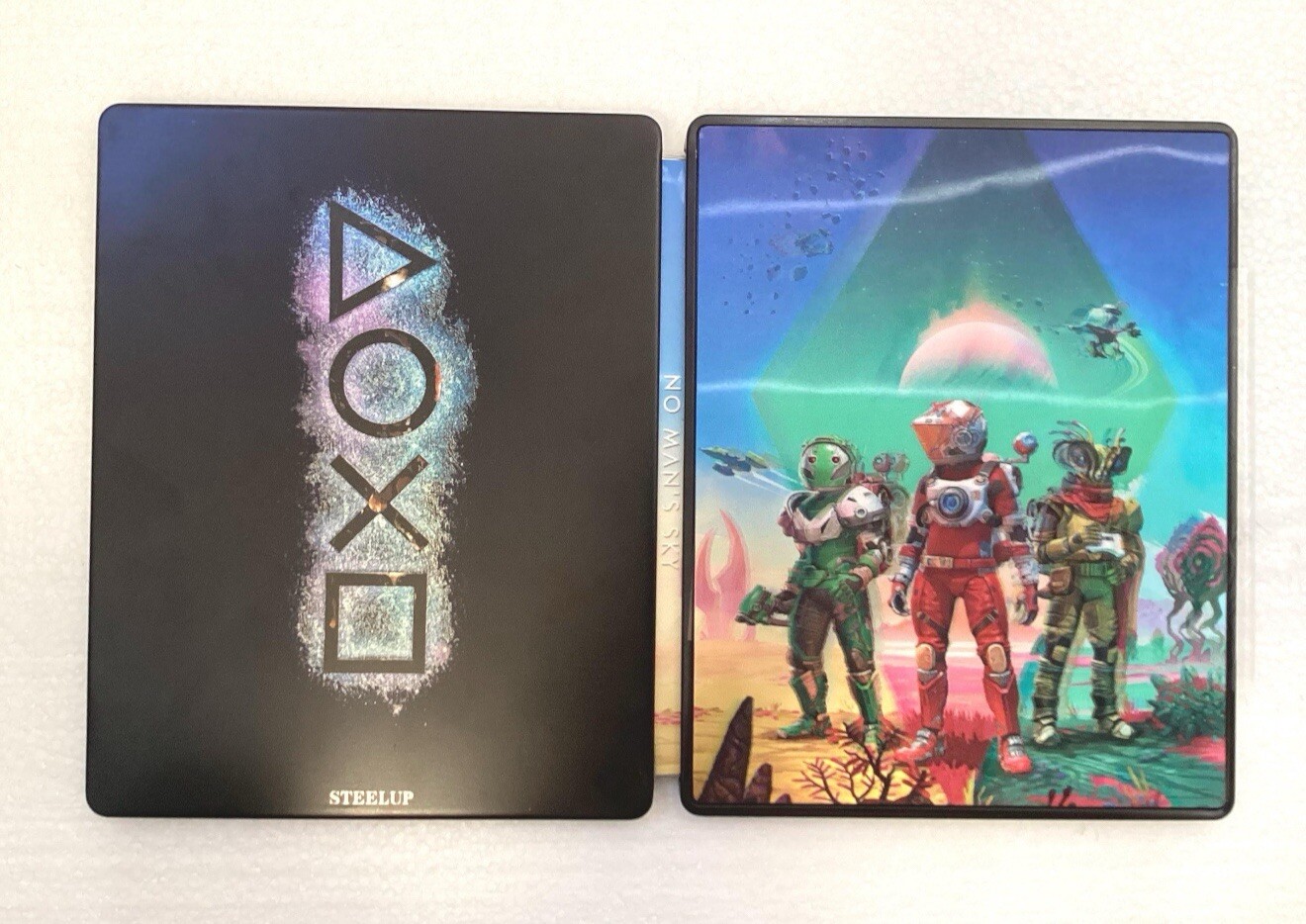 No Man’s Sky Steelup collector case with 3D card for PS4/PS5/Xbox (No Game) New