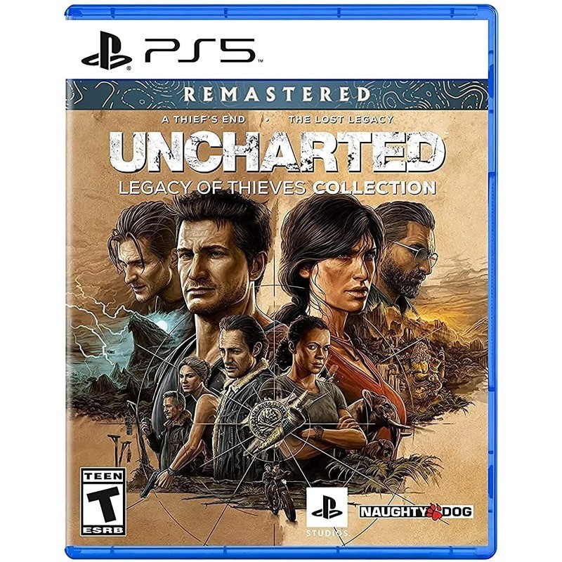 Uncharted: Legacy of Thieves Collection, Naughty Dog, PlayStation 5 ✅USA STOCK