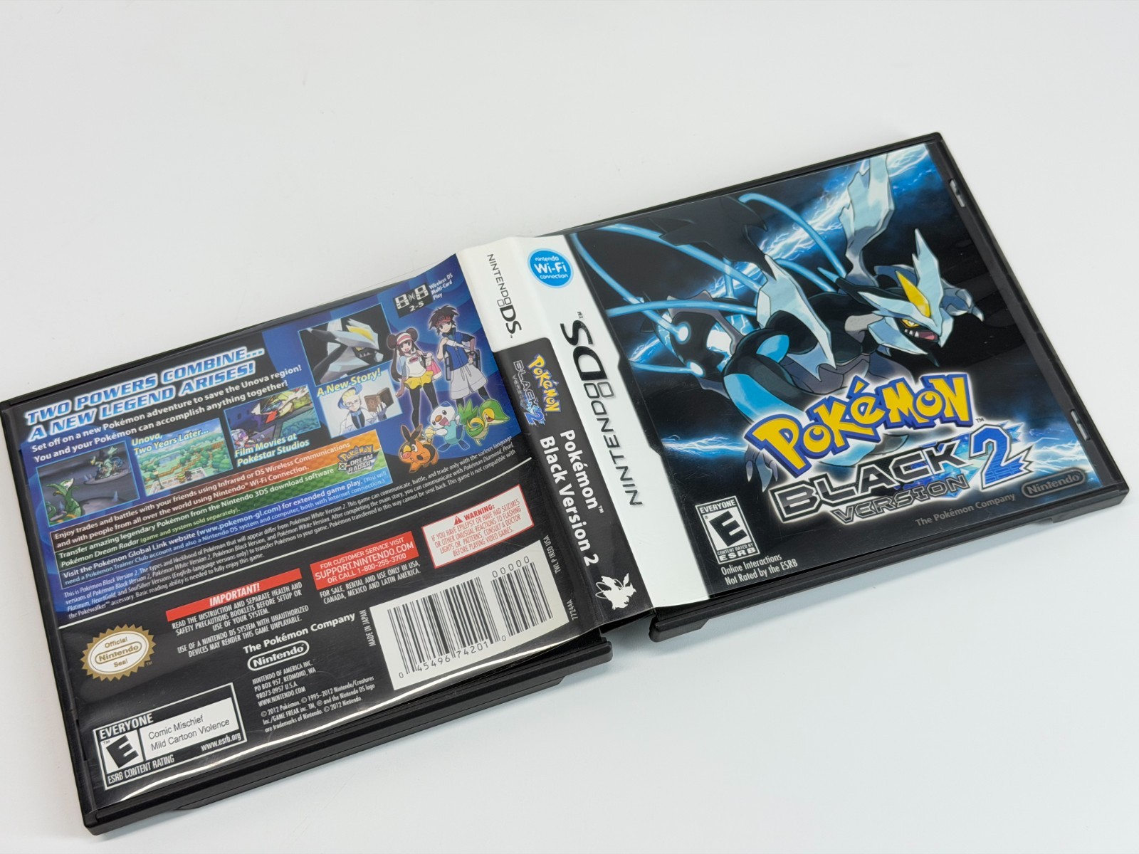 Pokemon Black 2 Version (Nintendo DS) Complete w/Inserts *Tested*