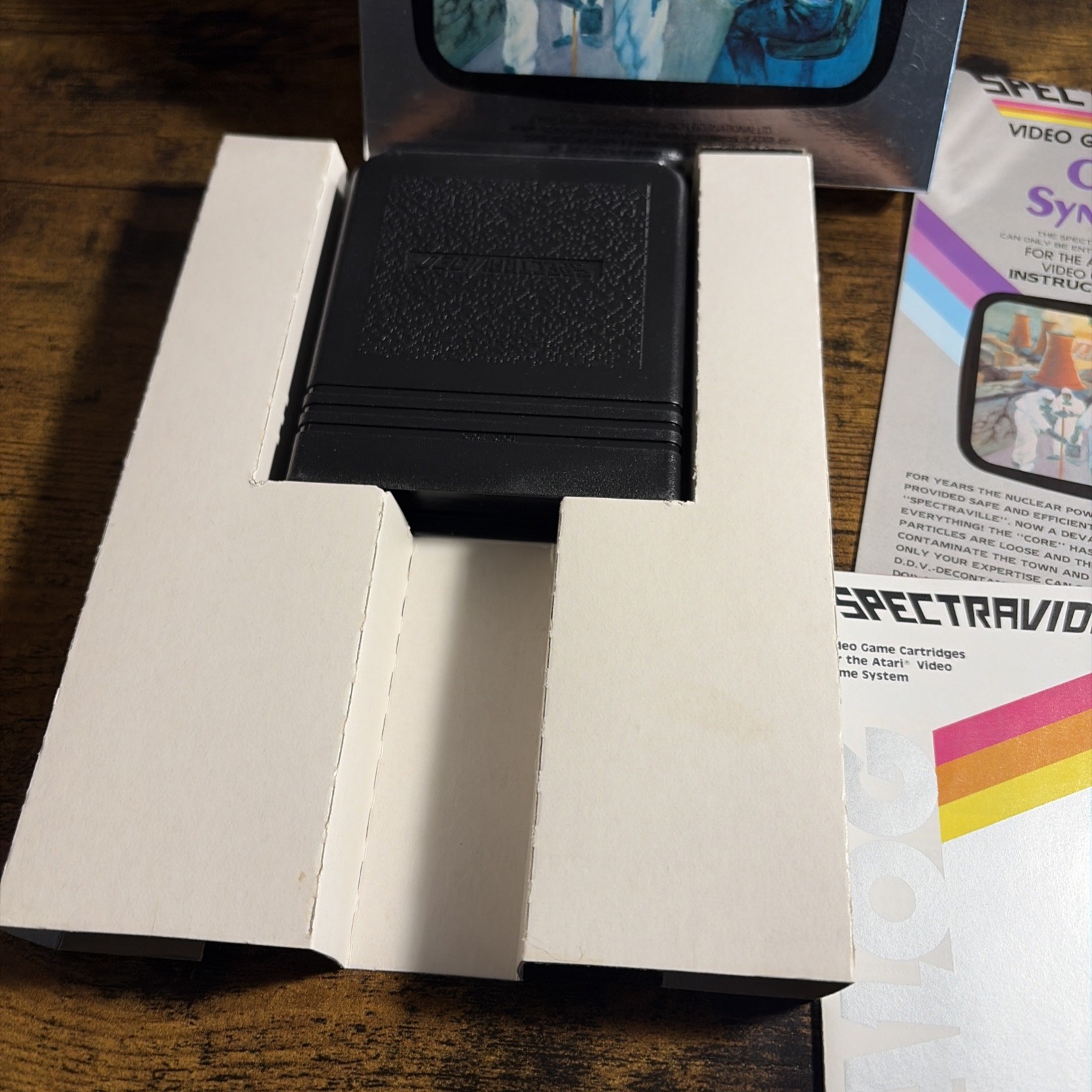China Syndrome for Atari 2600 Complete In Box CIB Great Shape Tested