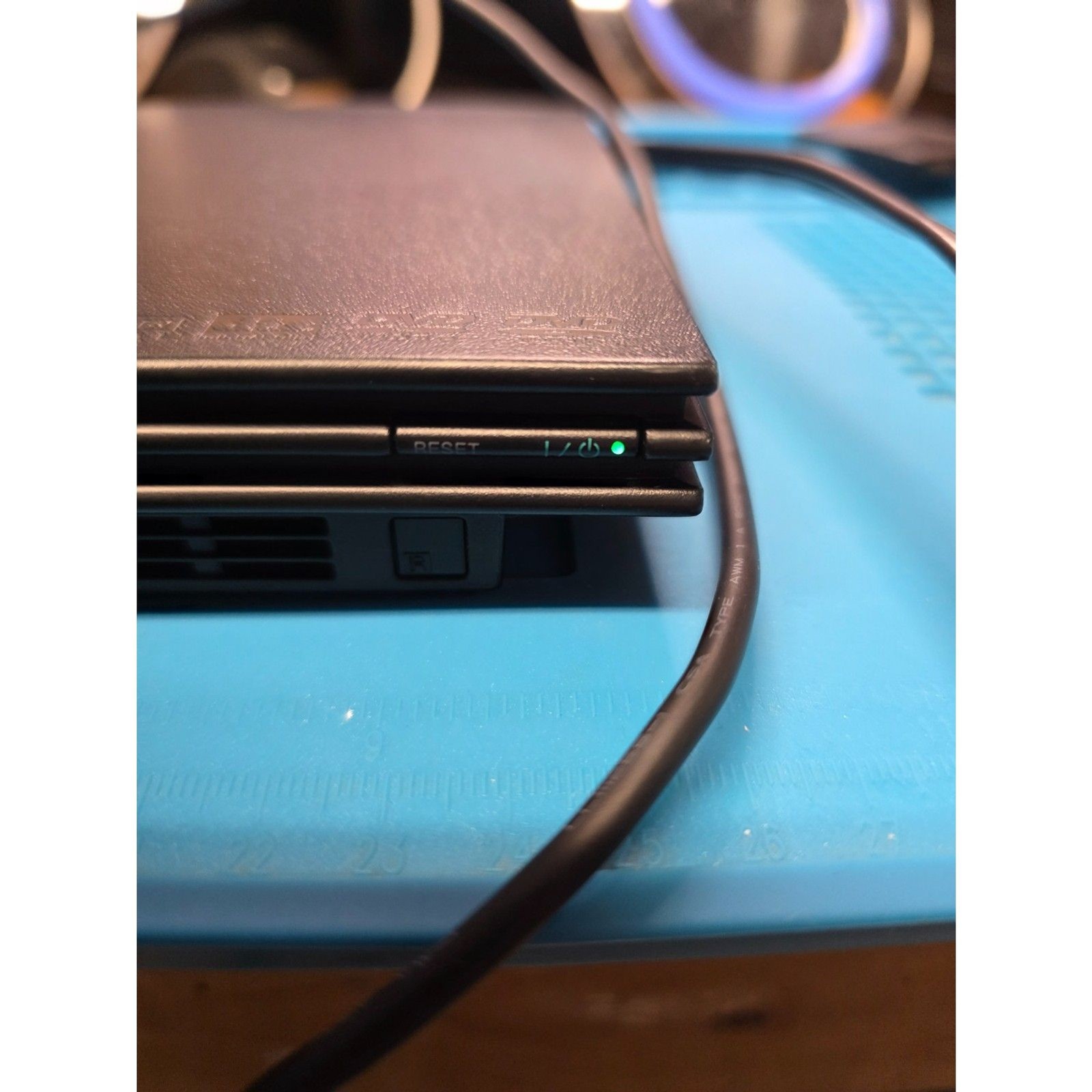 Sony PlayStation 2 Slim Black Console + Memory Card – Tested Works