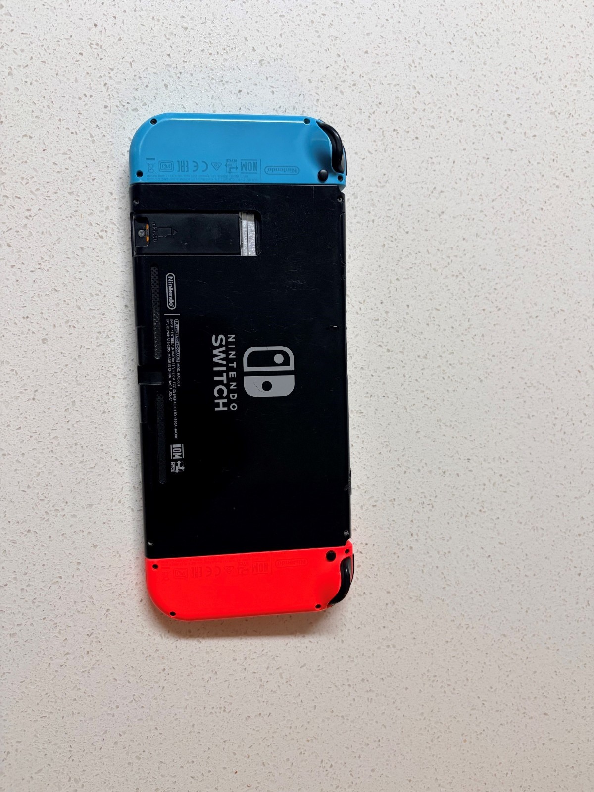 Nintendo Switch with Neon Blue and Neon Red Joy-Con (HAC-001-01)