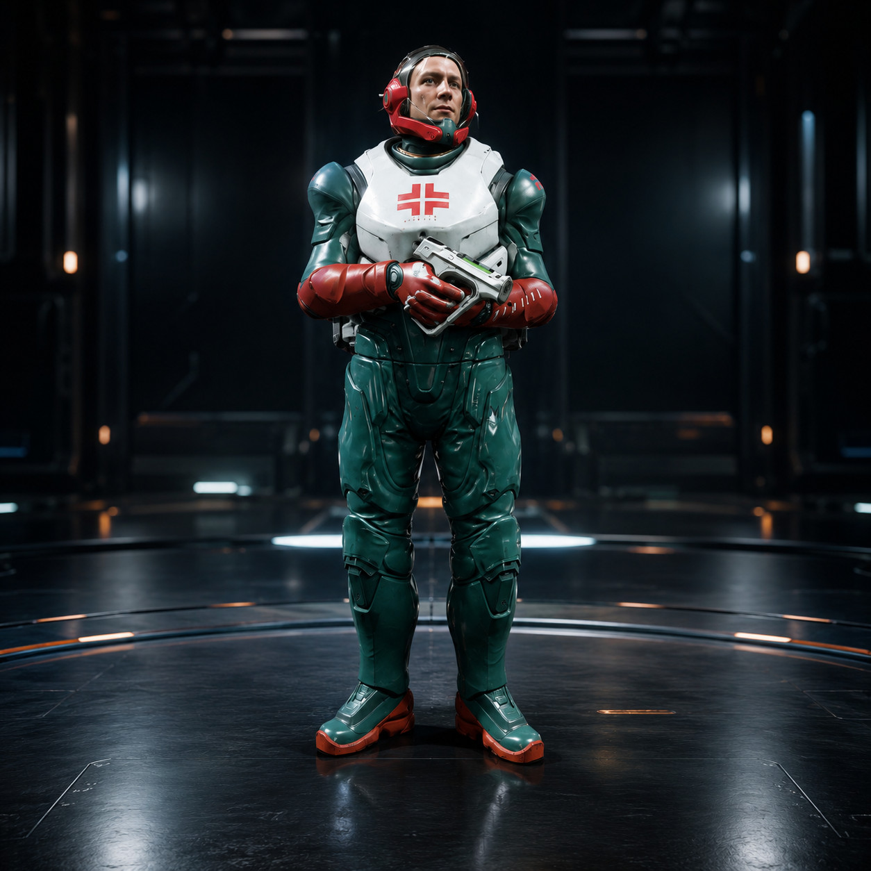 Star Citizen Chiron Medic Armor Set (Looted) – Version 4.8.3 Live