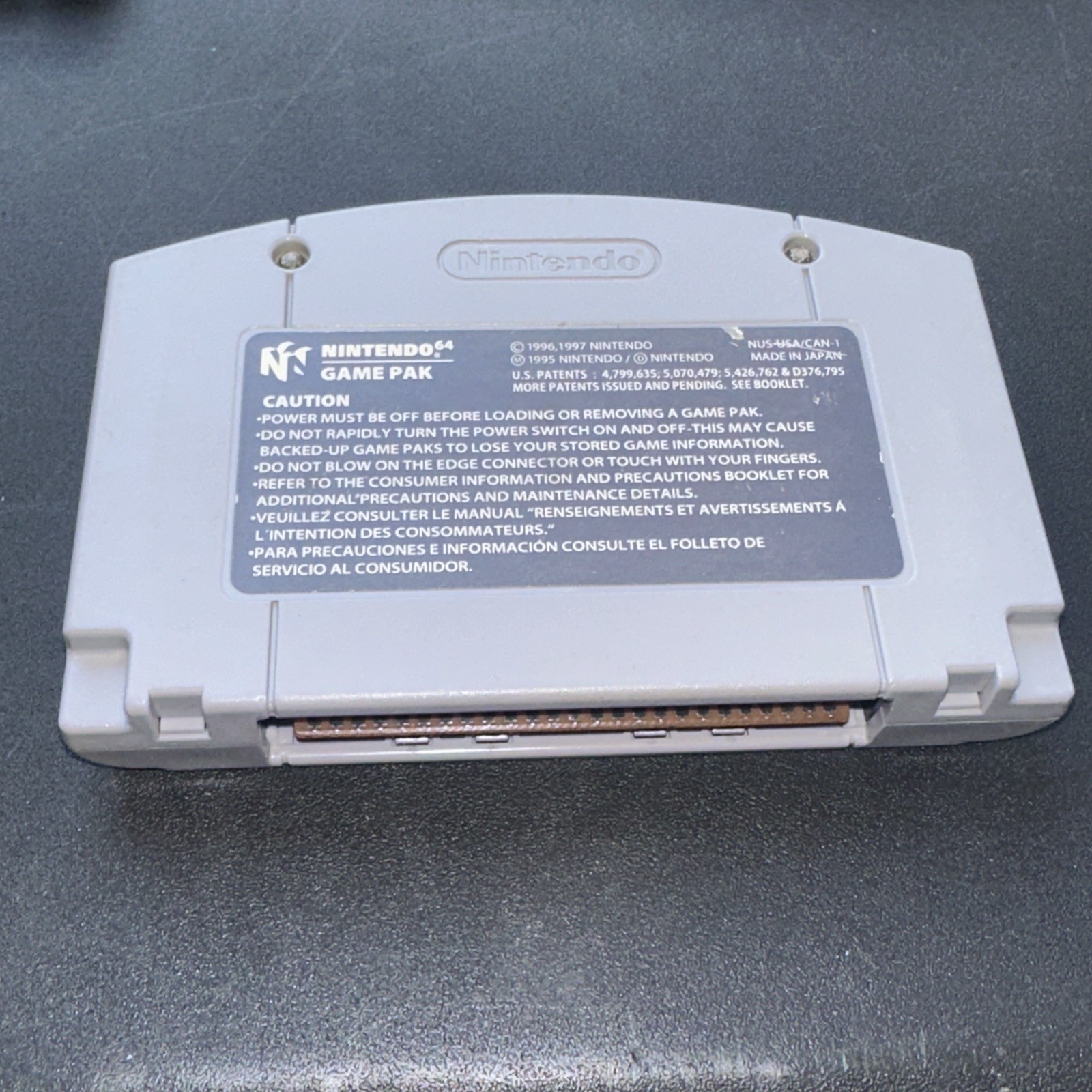 Mario Kart 64 (Nintendo 64 N64) Cartridge Tested – Authentic – Sticker Top Label
