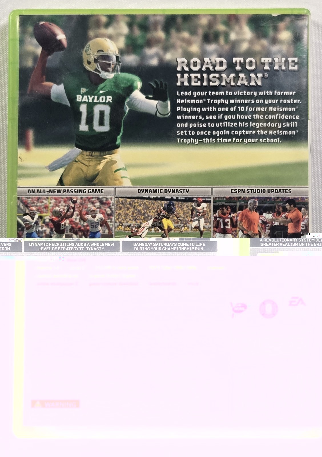 NCAA Football 13 (Microsoft Xbox 360, 2012)