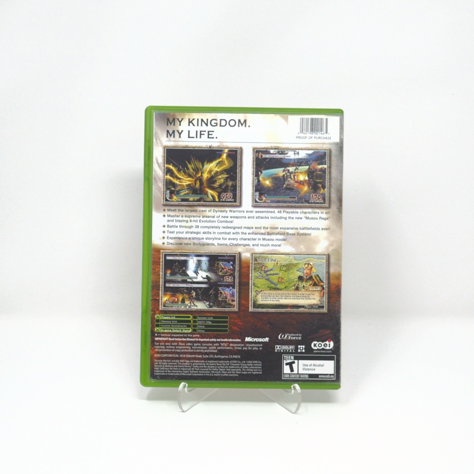 Dynasty Warriors 5 – CIB – Very Good Condition – Tested – Xbox