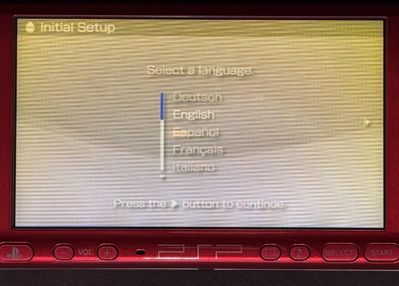 Sony PSP-3000 PSP 3000 Console Red Complete in Box Region Free – Excellent