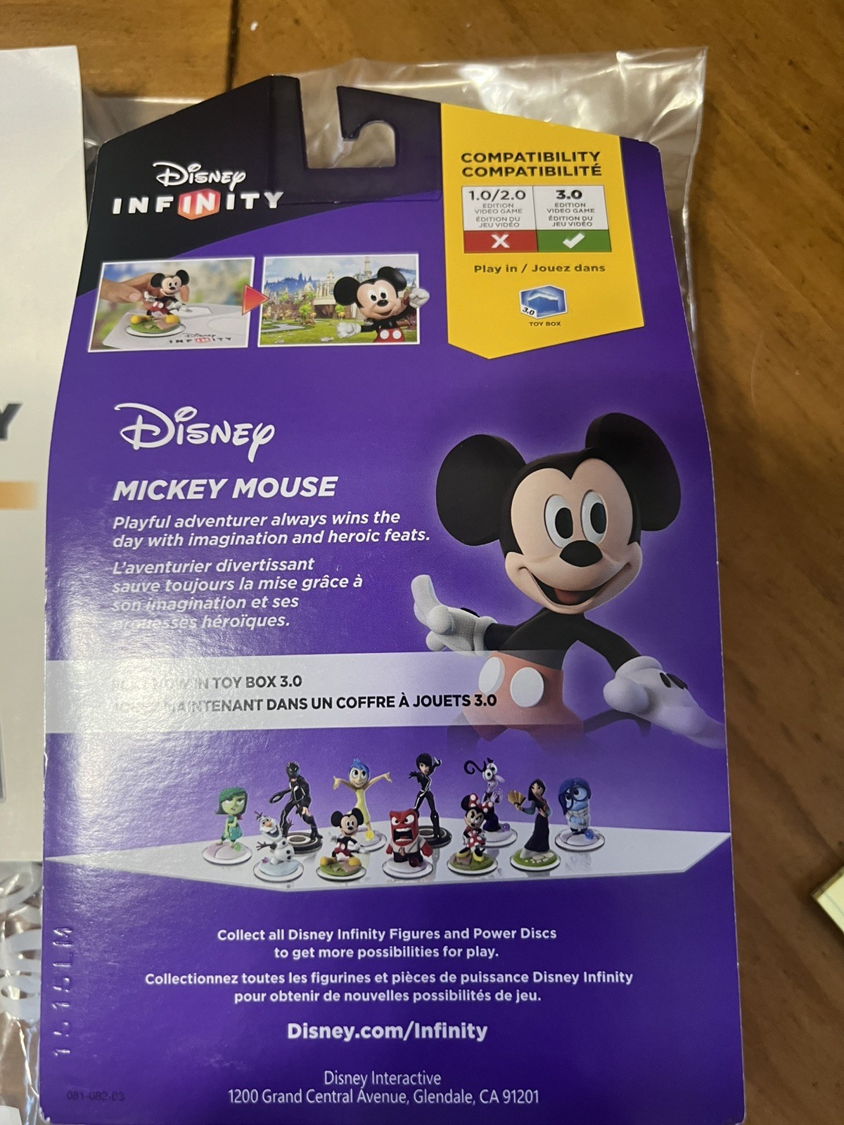 Disney D23 Expo Infinity Mickey Mouse 3.0 Kingdom Hearts King Mickey Power Disc